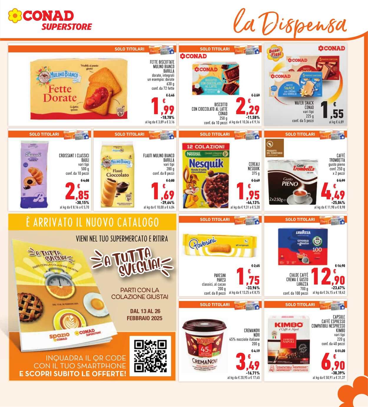 Volantino Conad 12.02.2025 - 26.02.2025