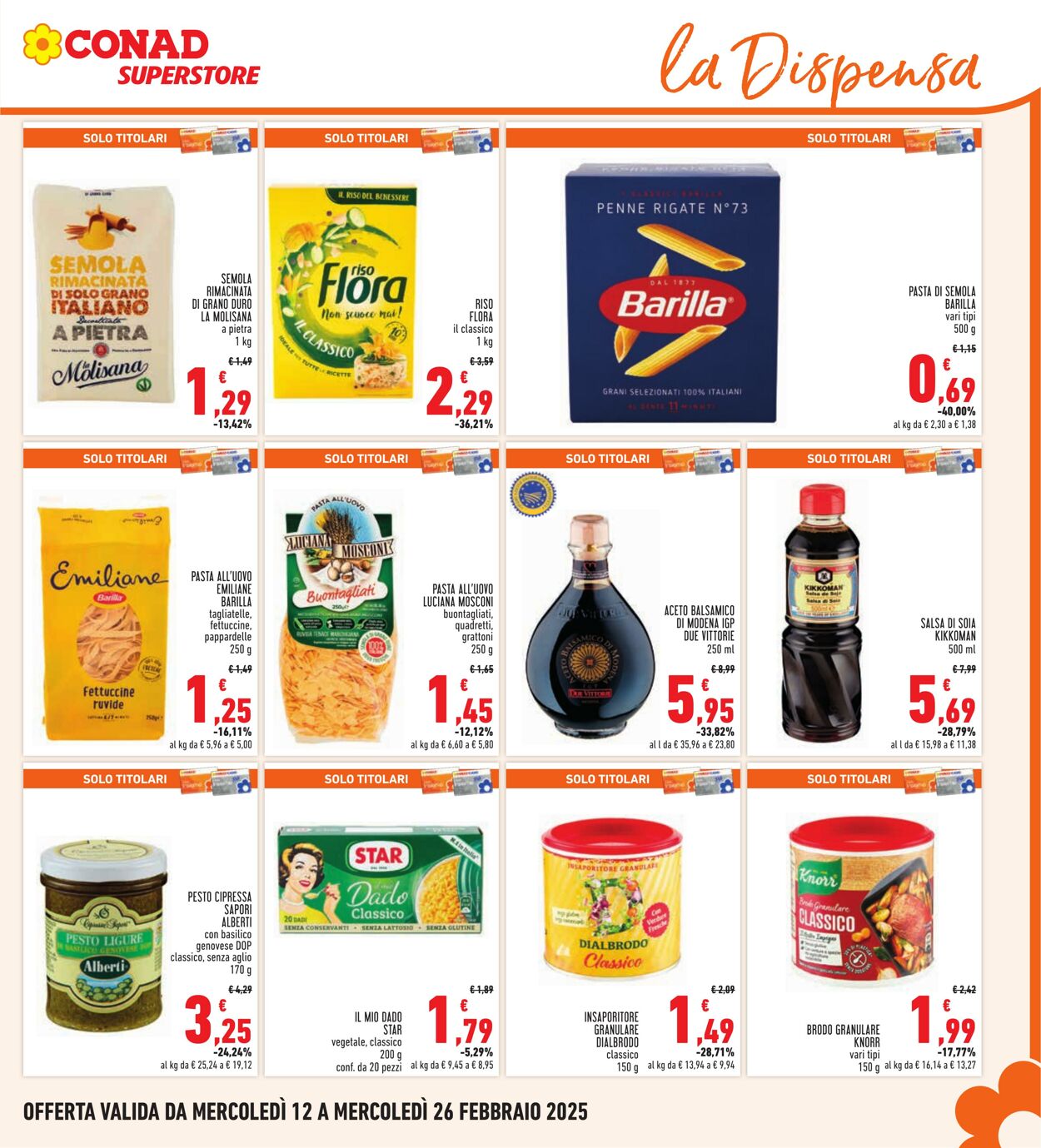 Volantino Conad 12.02.2025 - 26.02.2025