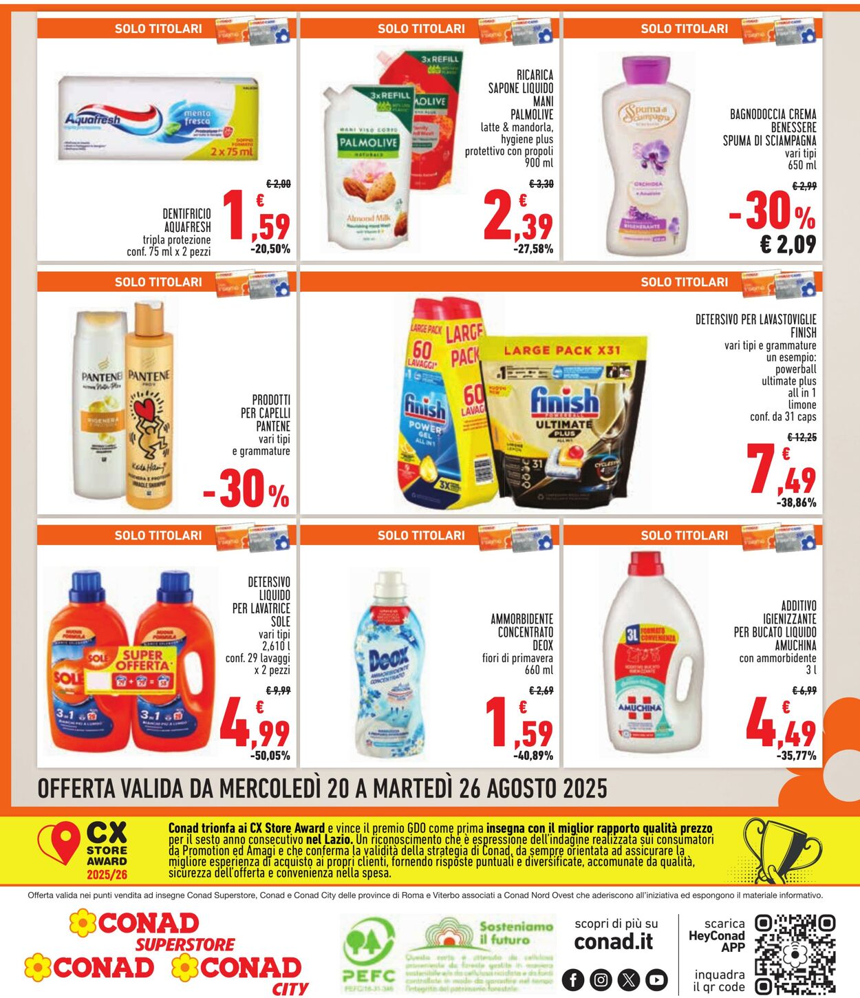 Volantino Conad 20.08.2025 - 20.08.2025