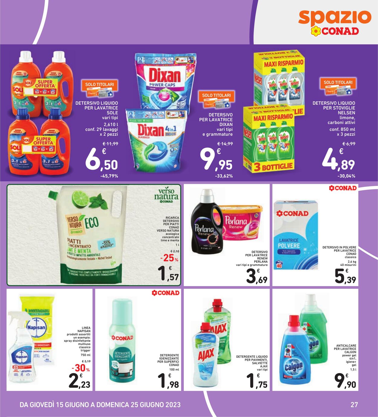 Volantino Conad 15.06.2023 - 25.06.2023