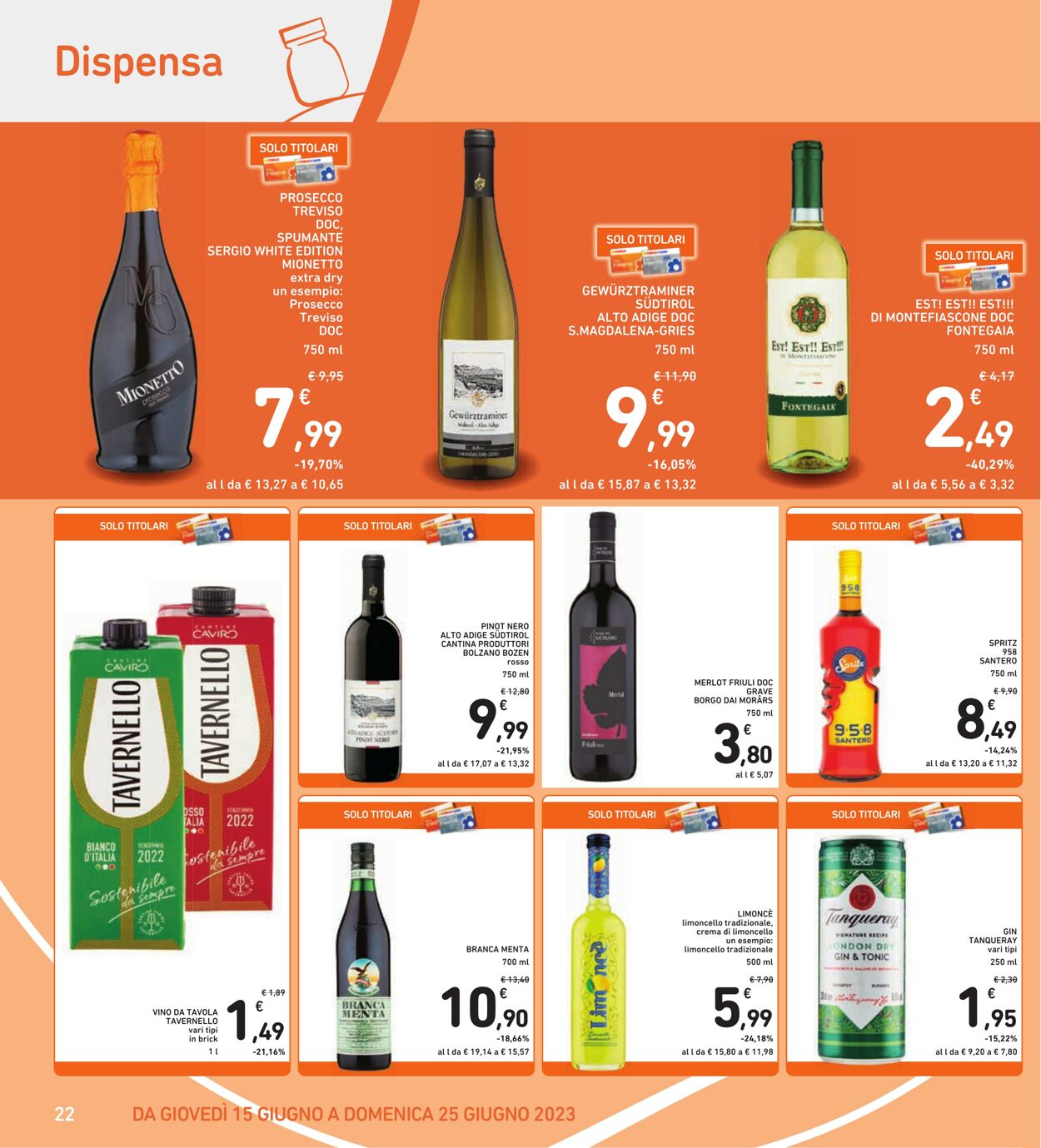 Volantino Conad 15.06.2023 - 25.06.2023