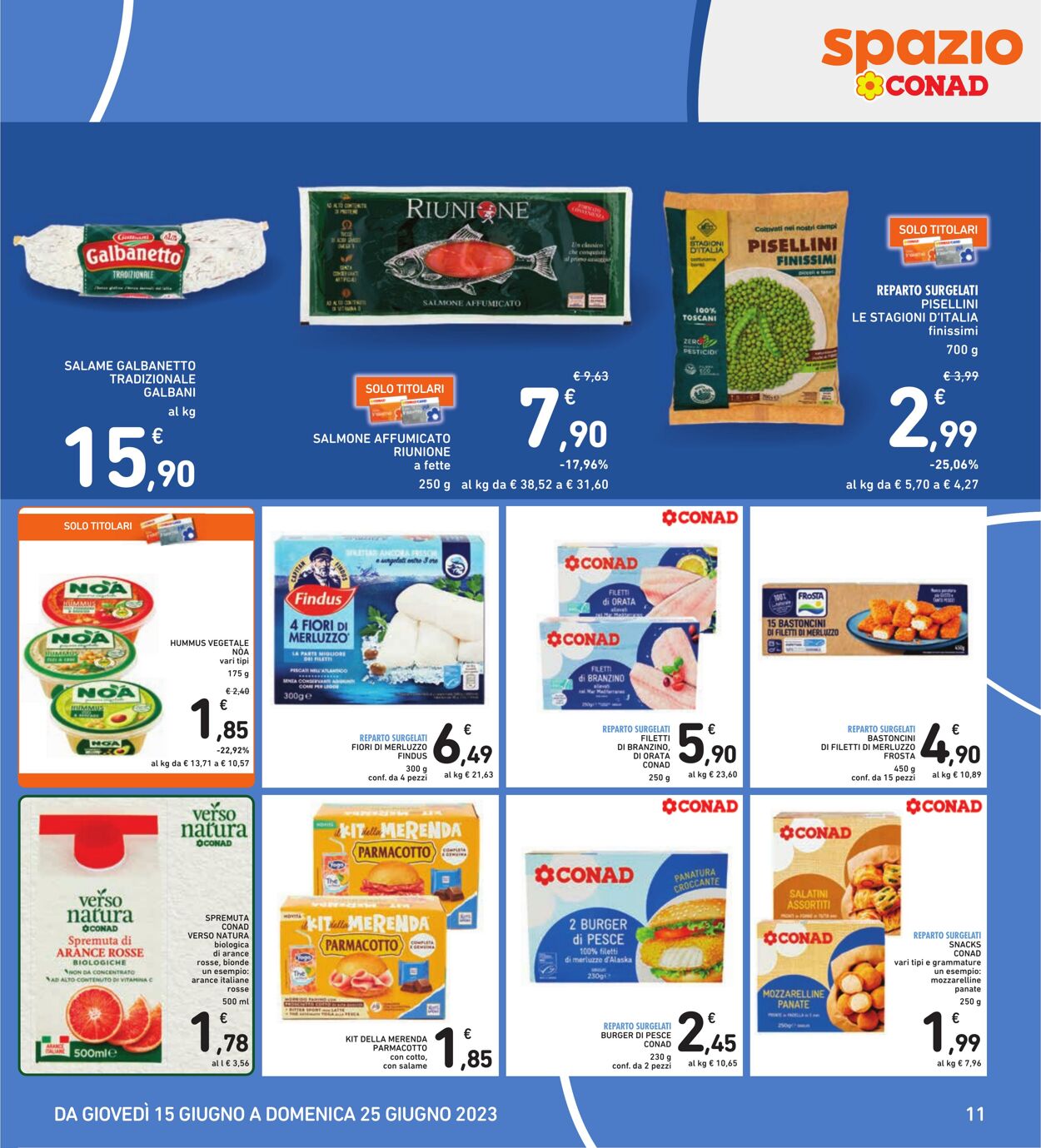 Volantino Conad 15.06.2023 - 25.06.2023