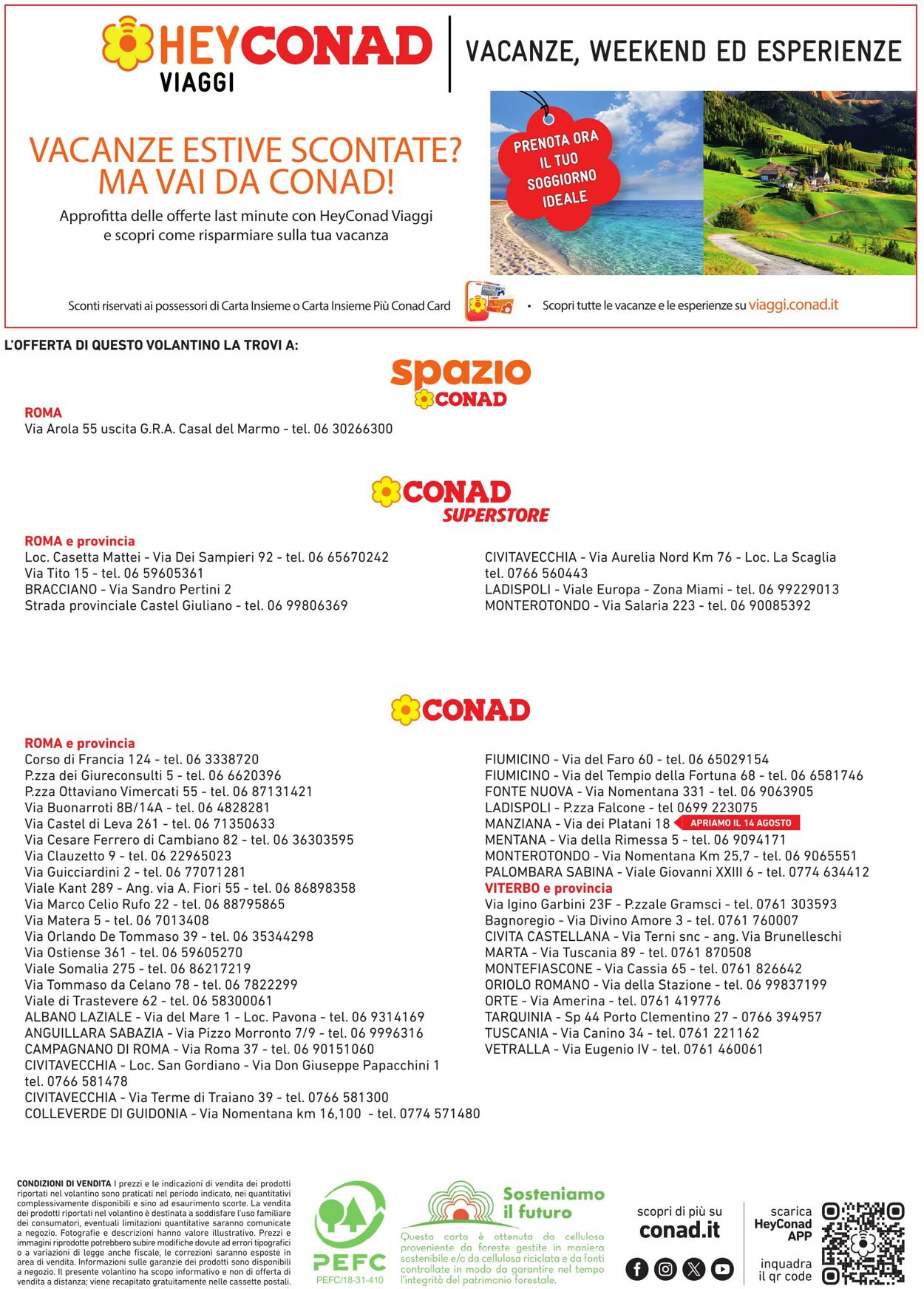 Volantino Conad 05.08.2025 - 05.08.2025
