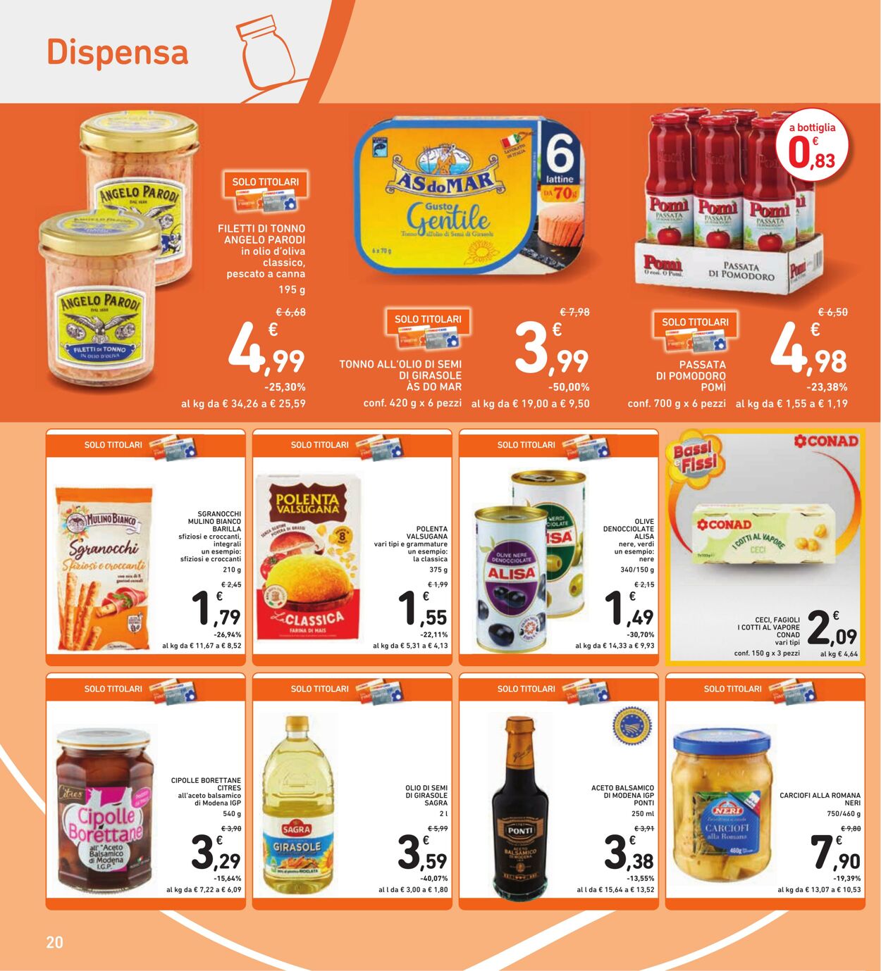 Volantino Conad 05.01.2024 - 14.01.2024