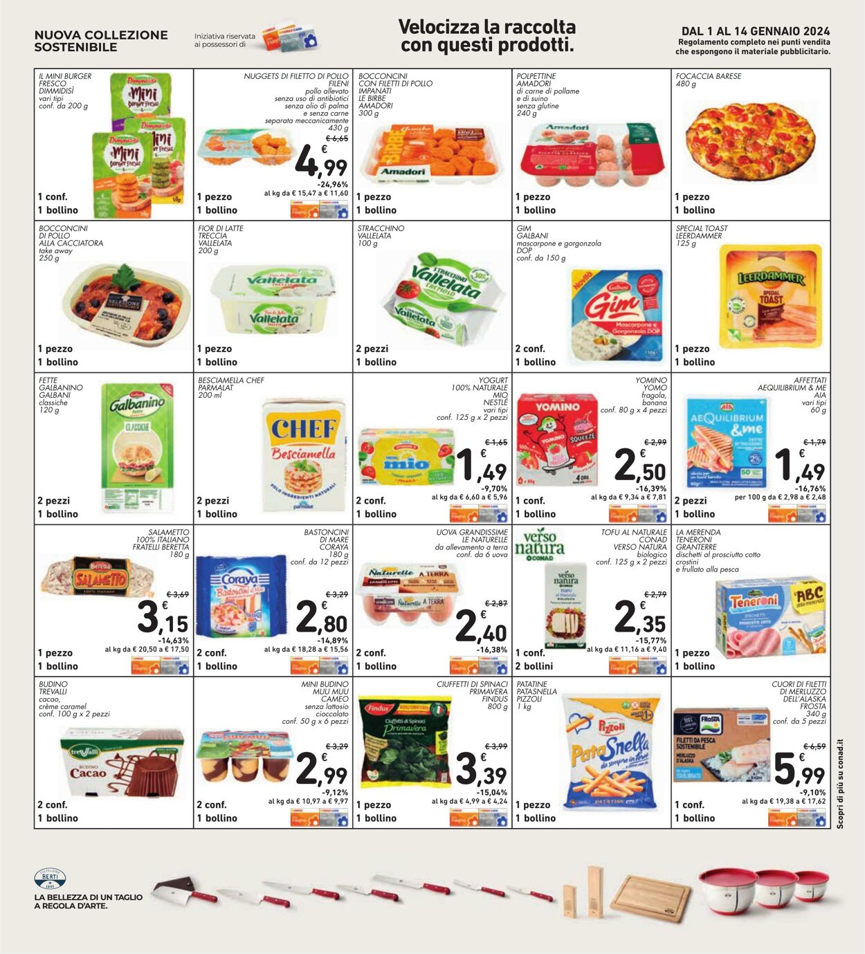 Volantino Conad 05.01.2024 - 14.01.2024