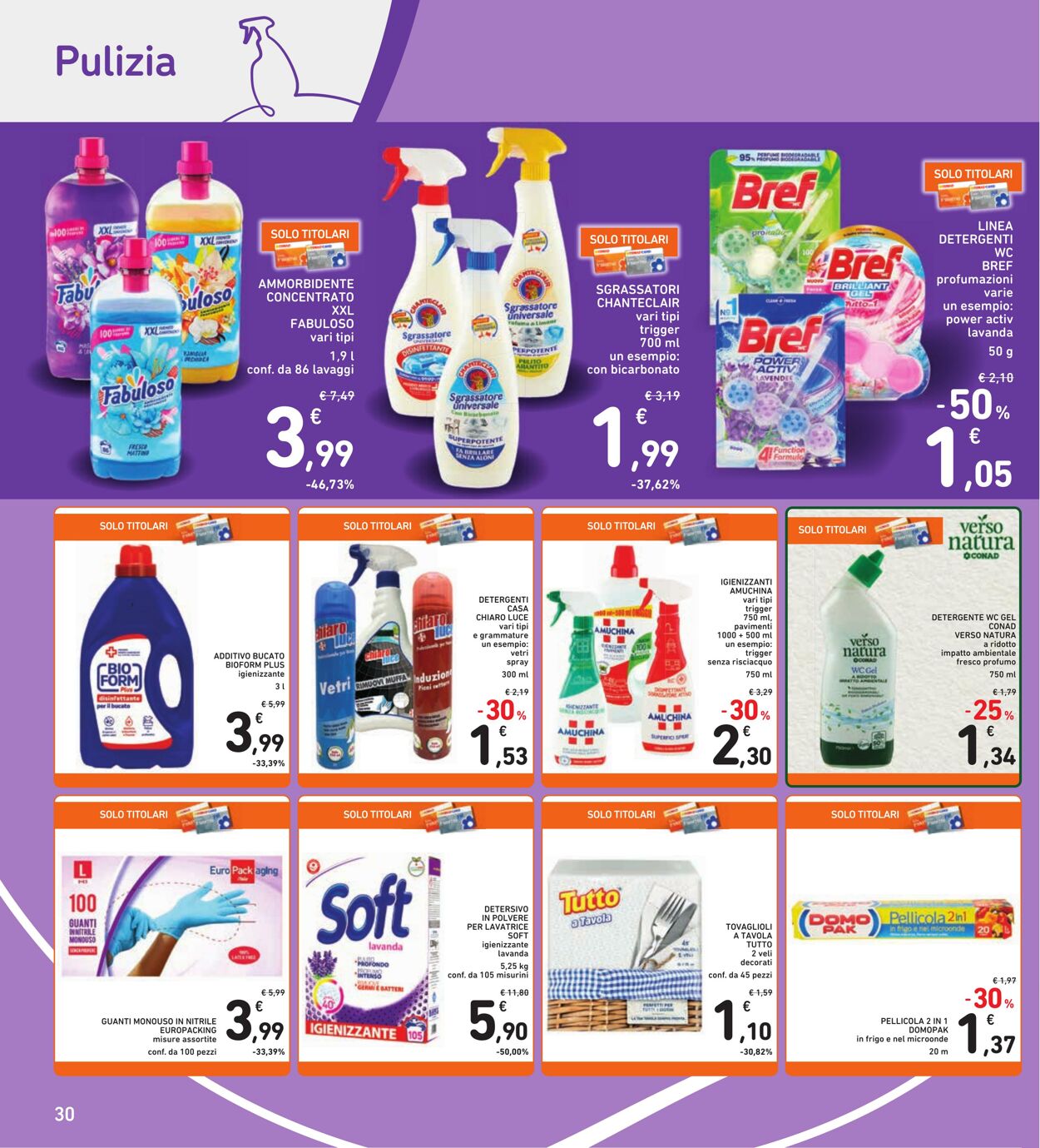 Volantino Conad 05.01.2024 - 14.01.2024