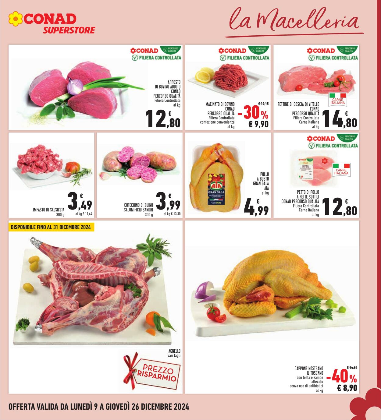 Volantino Conad 09.11.2024 - 26.12.2024