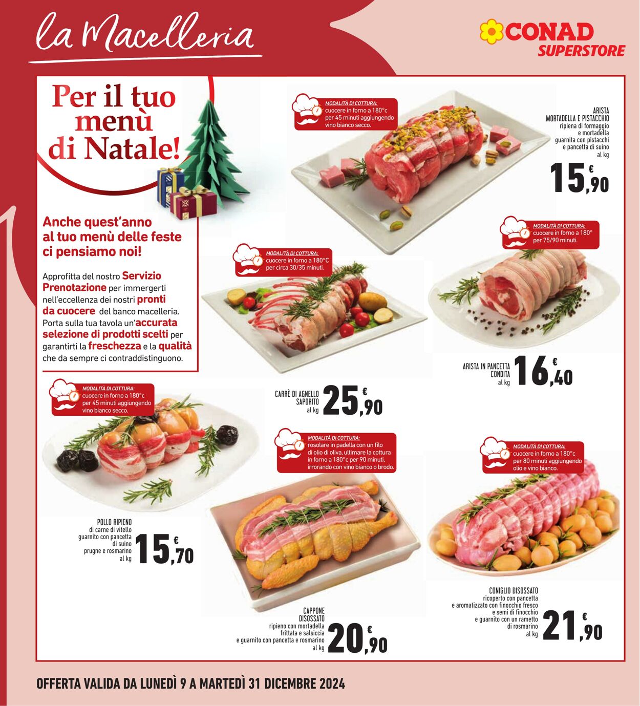 Volantino Conad 09.11.2024 - 26.12.2024