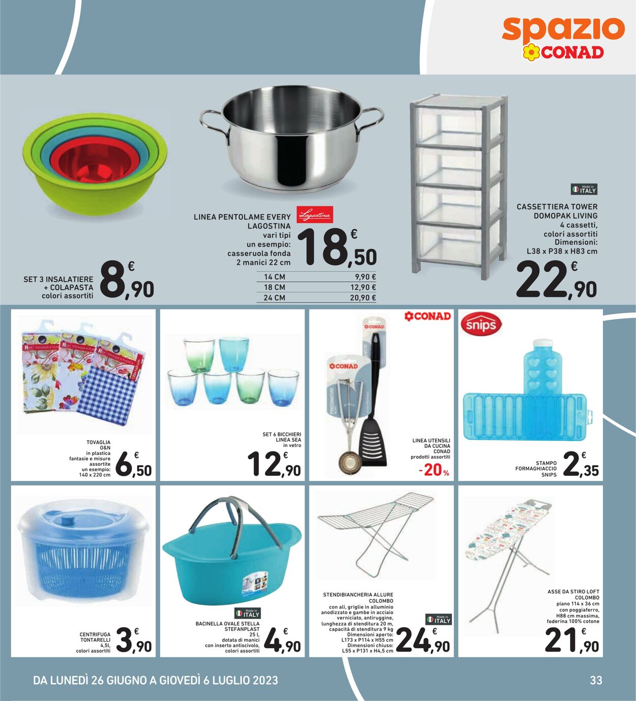 Volantino Conad 26.06.2023 - 06.07.2023