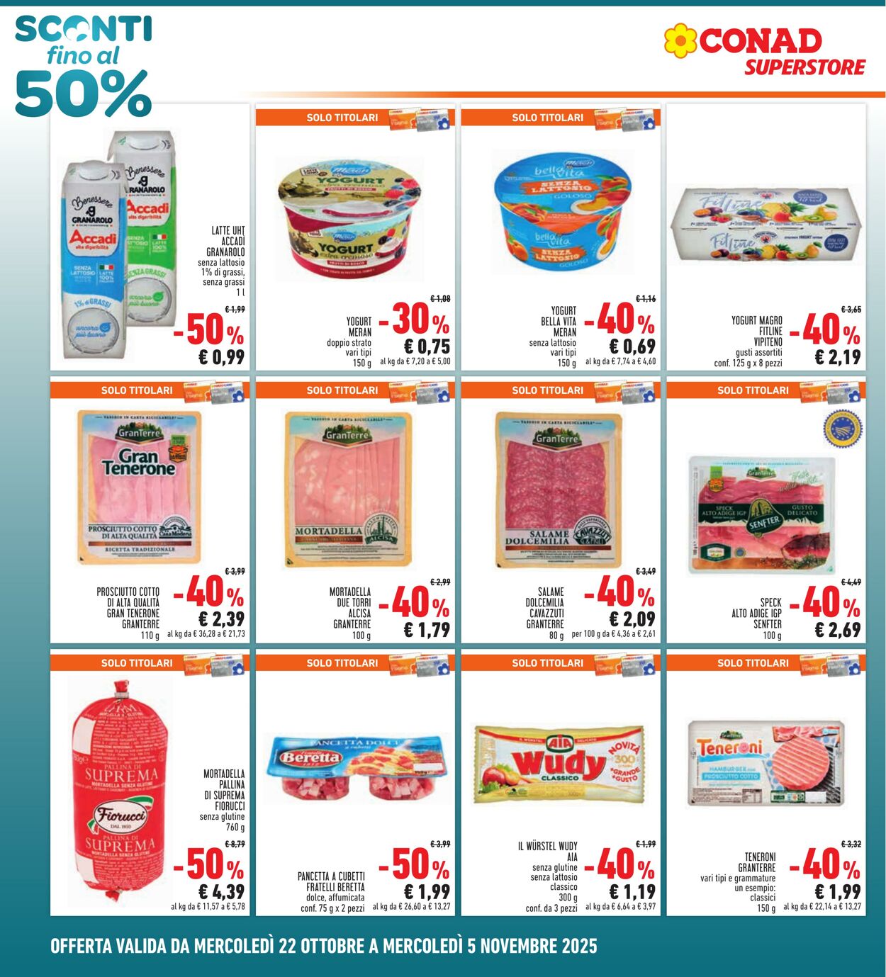 Volantino Conad 21.10.2025 - 21.10.2025