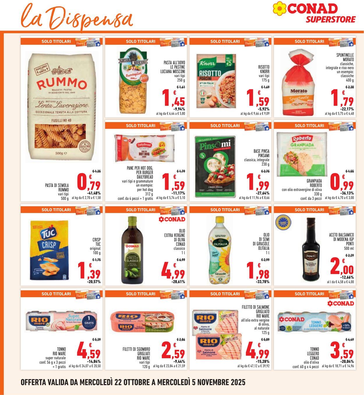 Volantino Conad 21.10.2025 - 21.10.2025