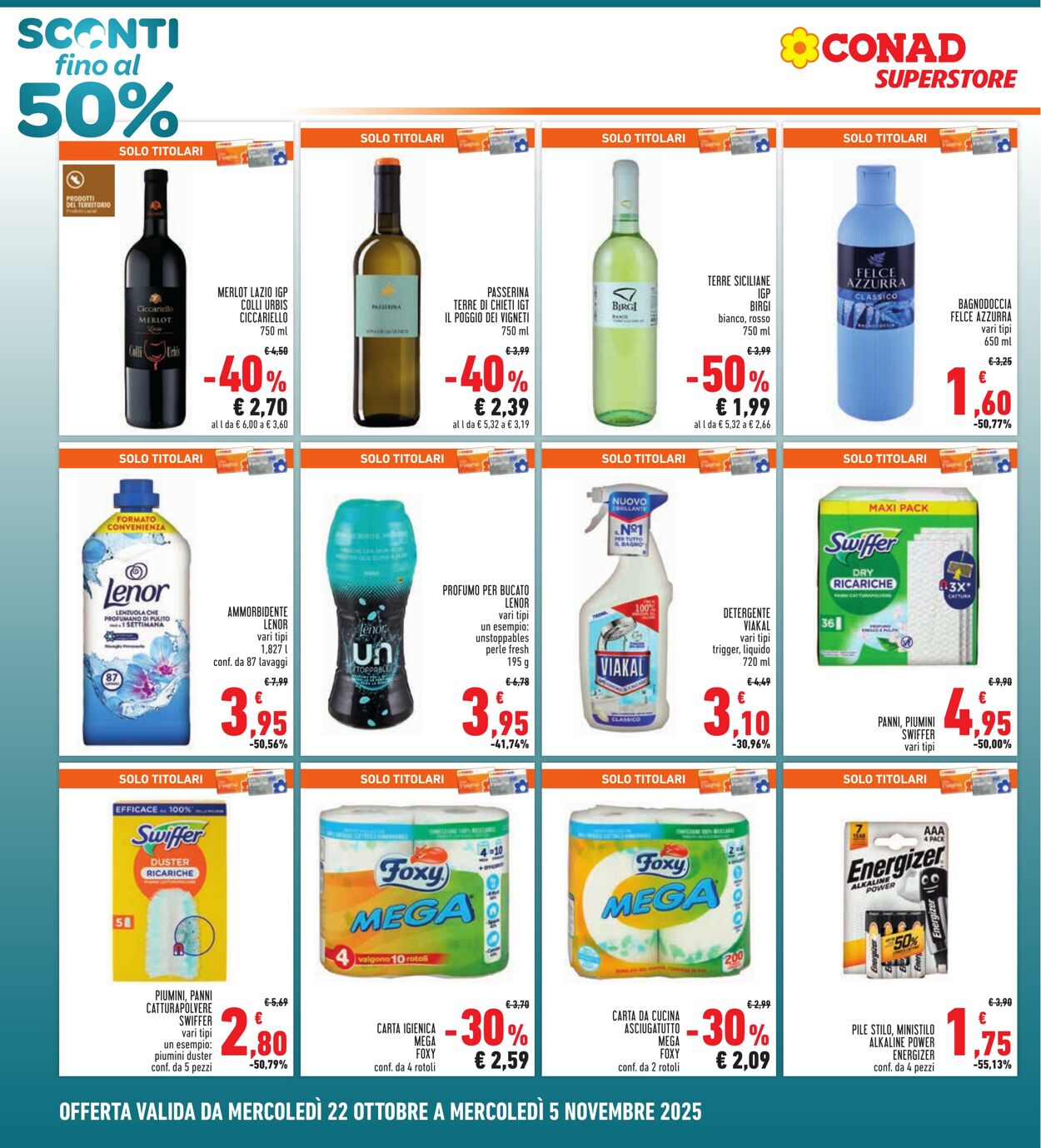 Volantino Conad 21.10.2025 - 21.10.2025
