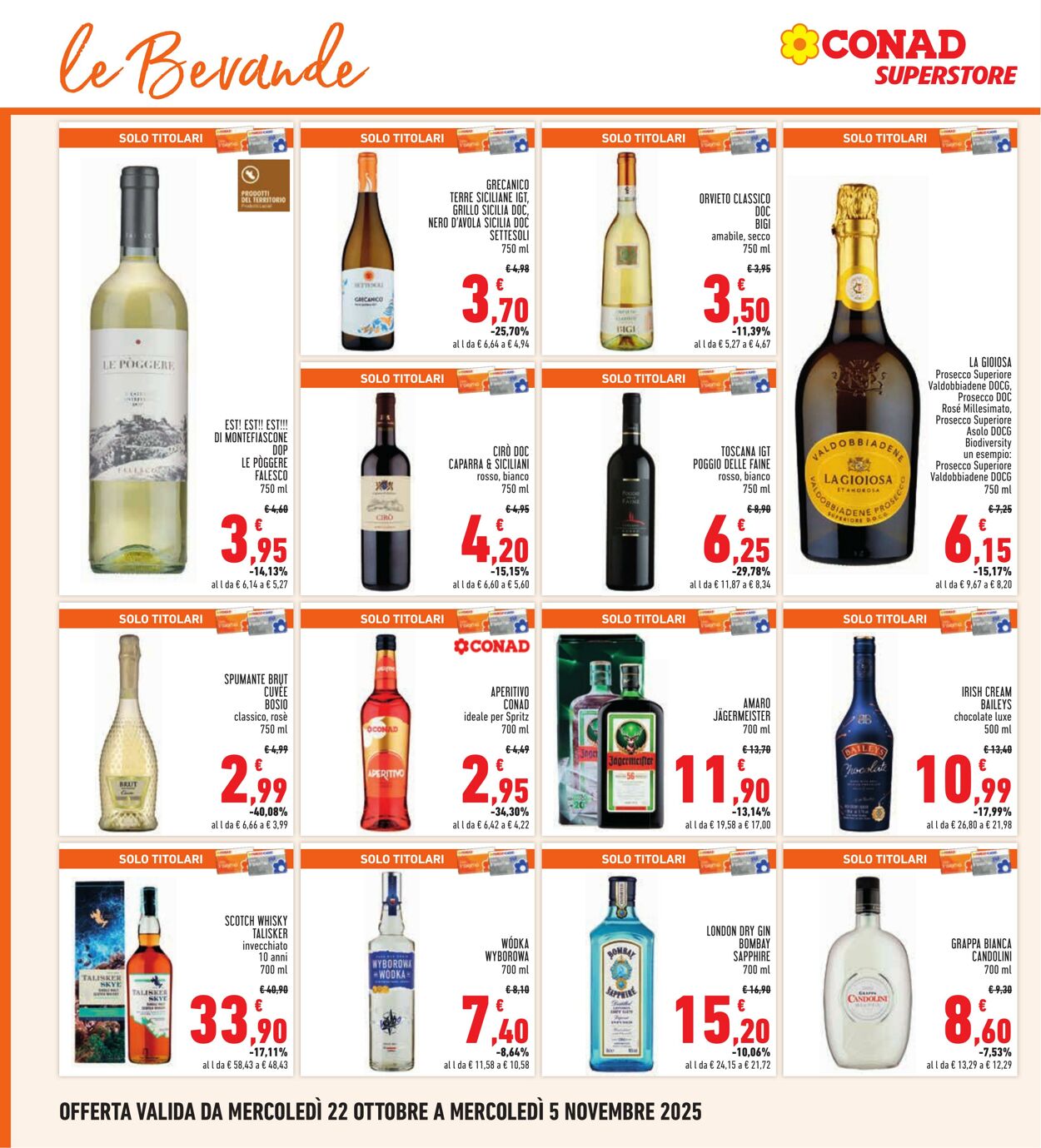 Volantino Conad 18.10.2025 - 18.10.2025