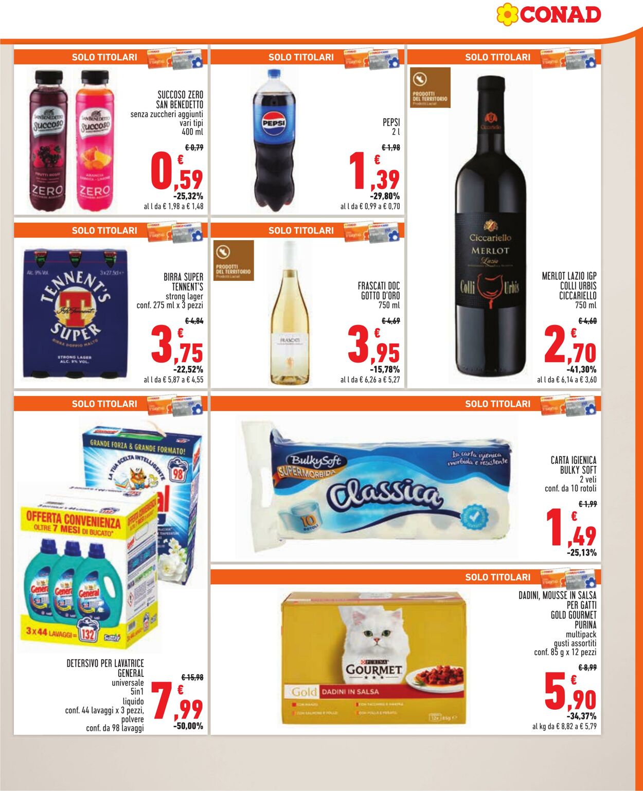 Volantino Conad 22.01.2025 - 28.01.2025