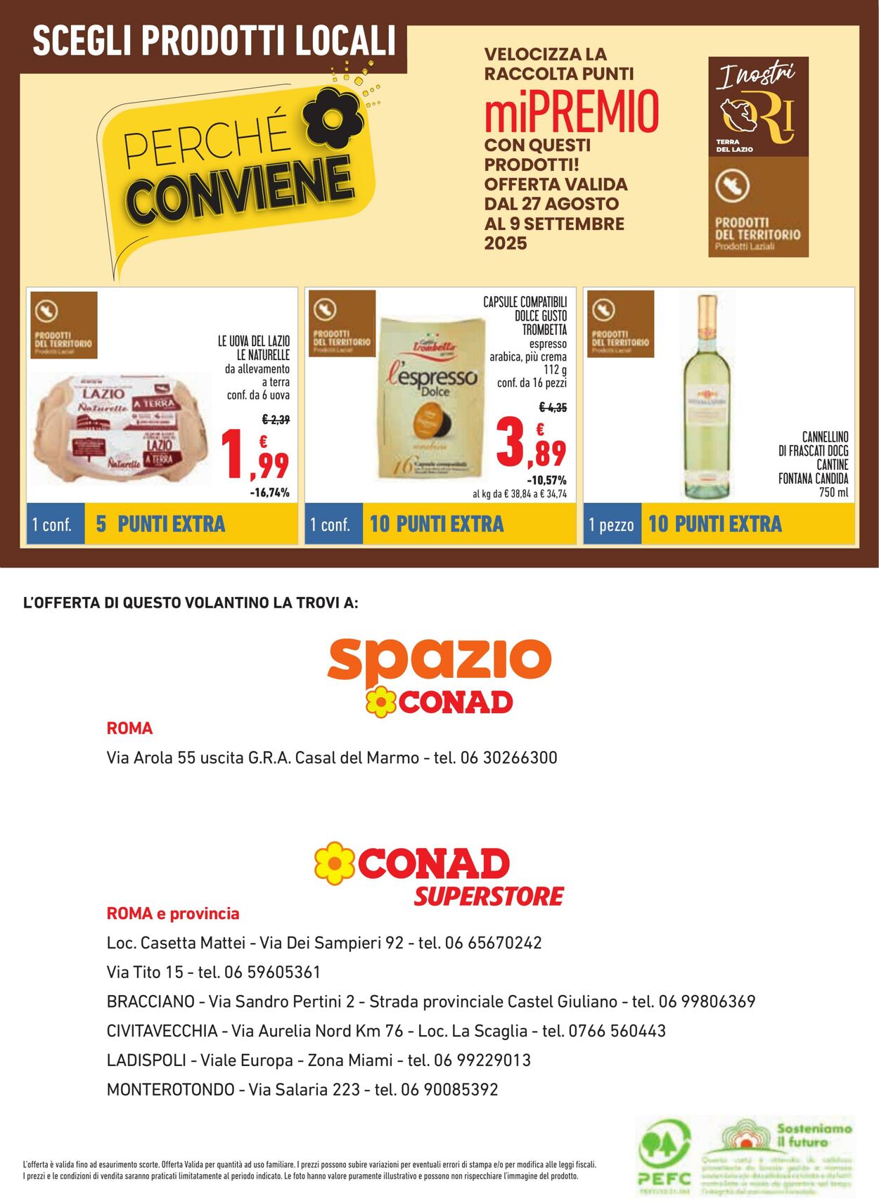 Volantino Conad 09.08.2025 - 09.08.2025