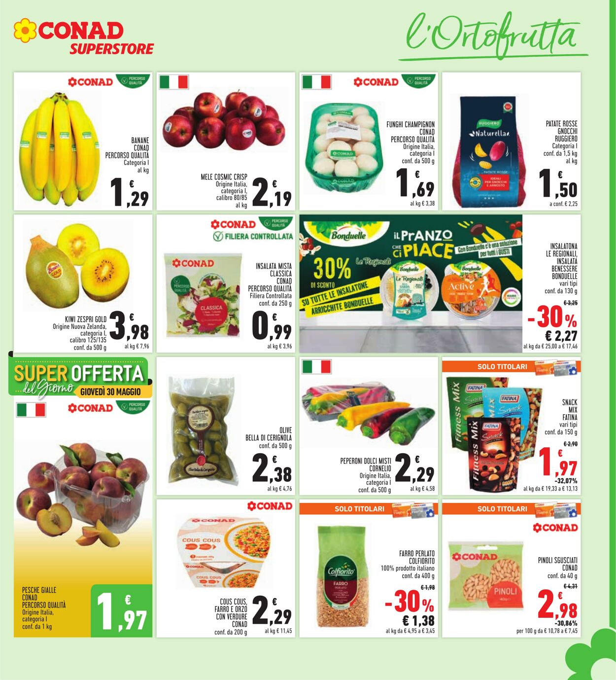 Volantino Conad 30.05.2024 - 08.06.2024