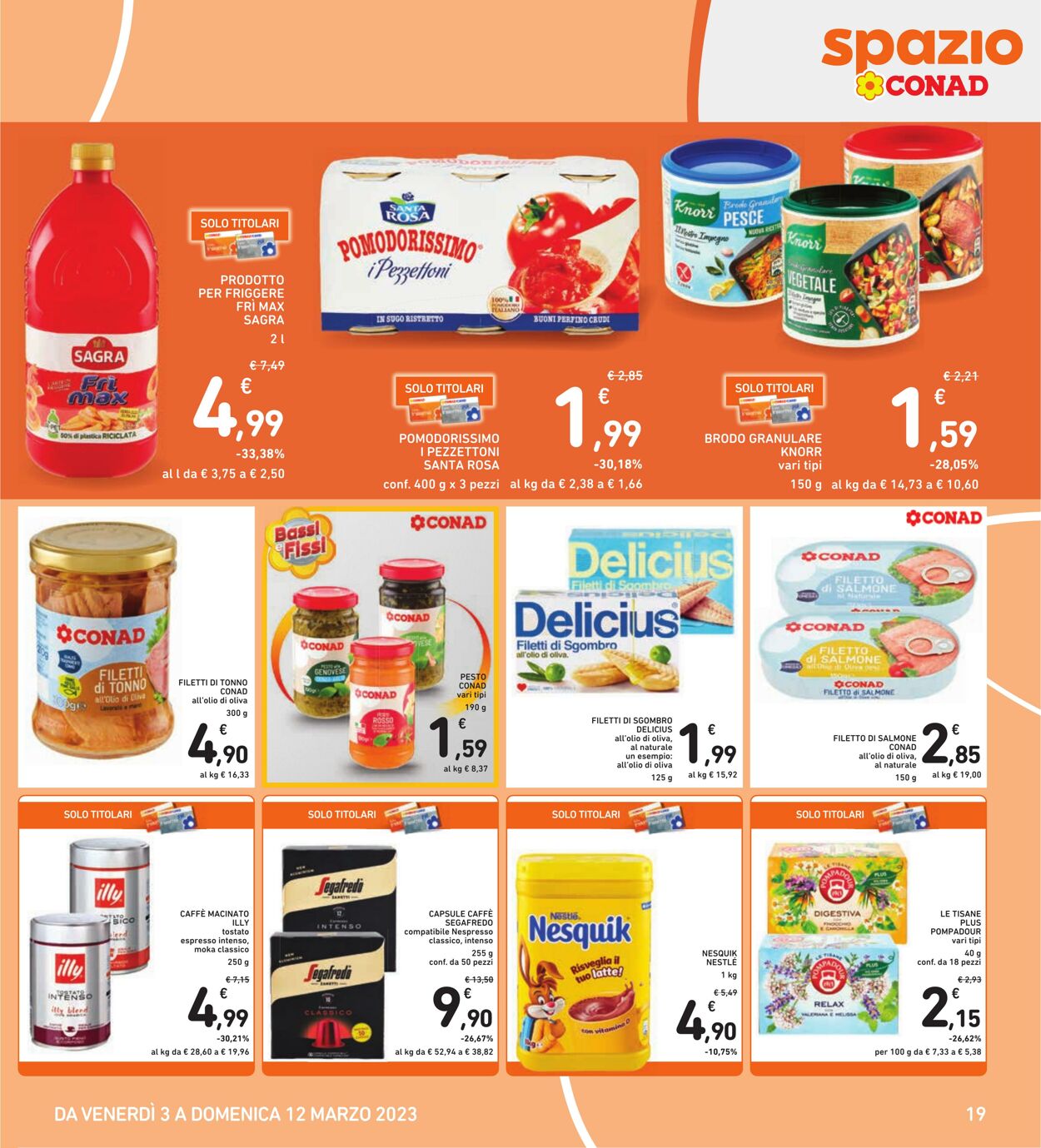 Volantino Conad 03.03.2023 - 12.03.2023