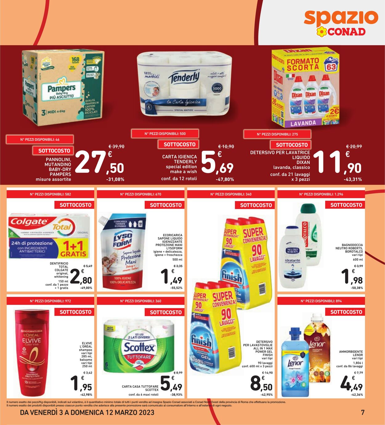 Volantino Conad 03.03.2023 - 12.03.2023