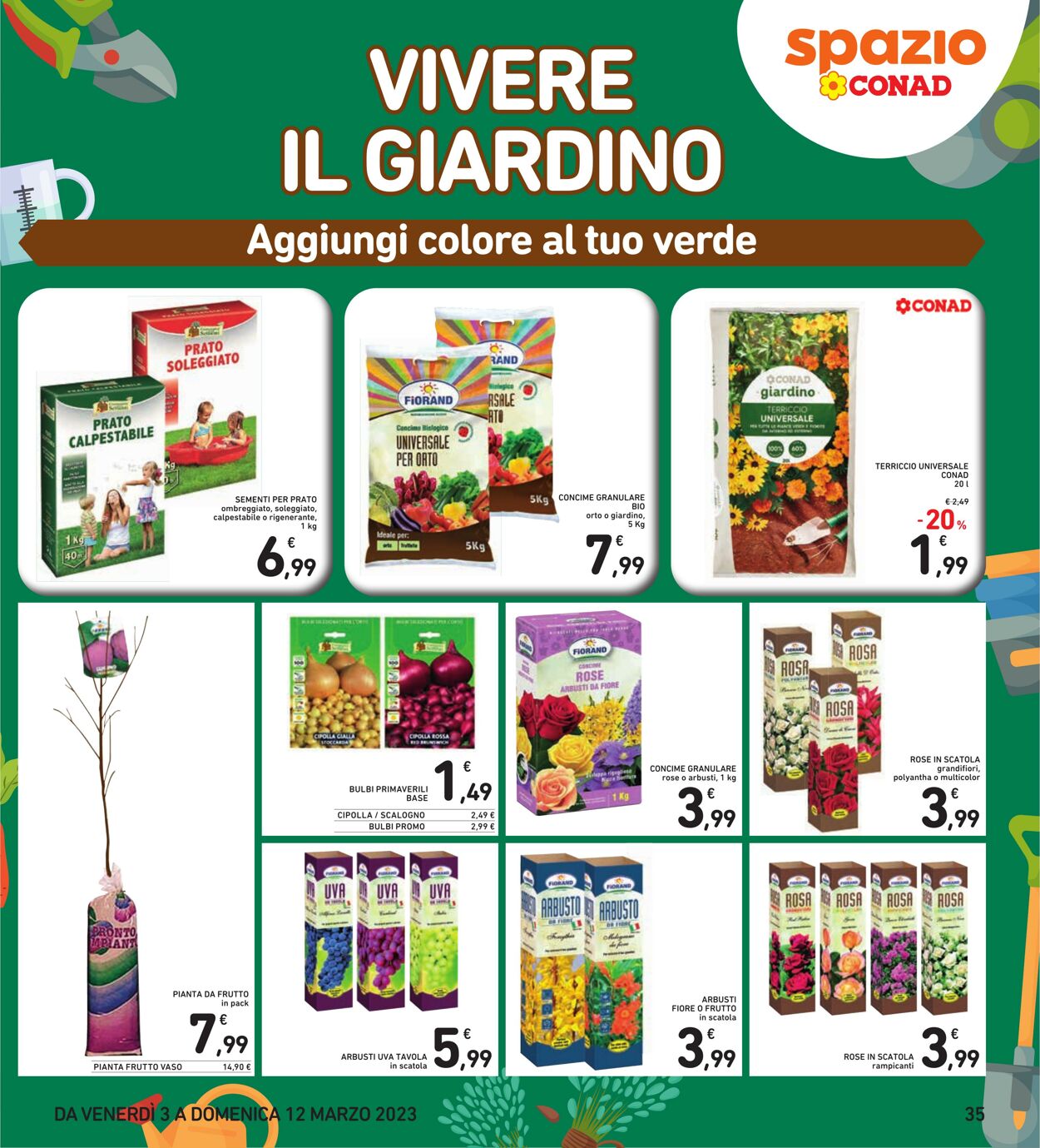 Volantino Conad 03.03.2023 - 12.03.2023