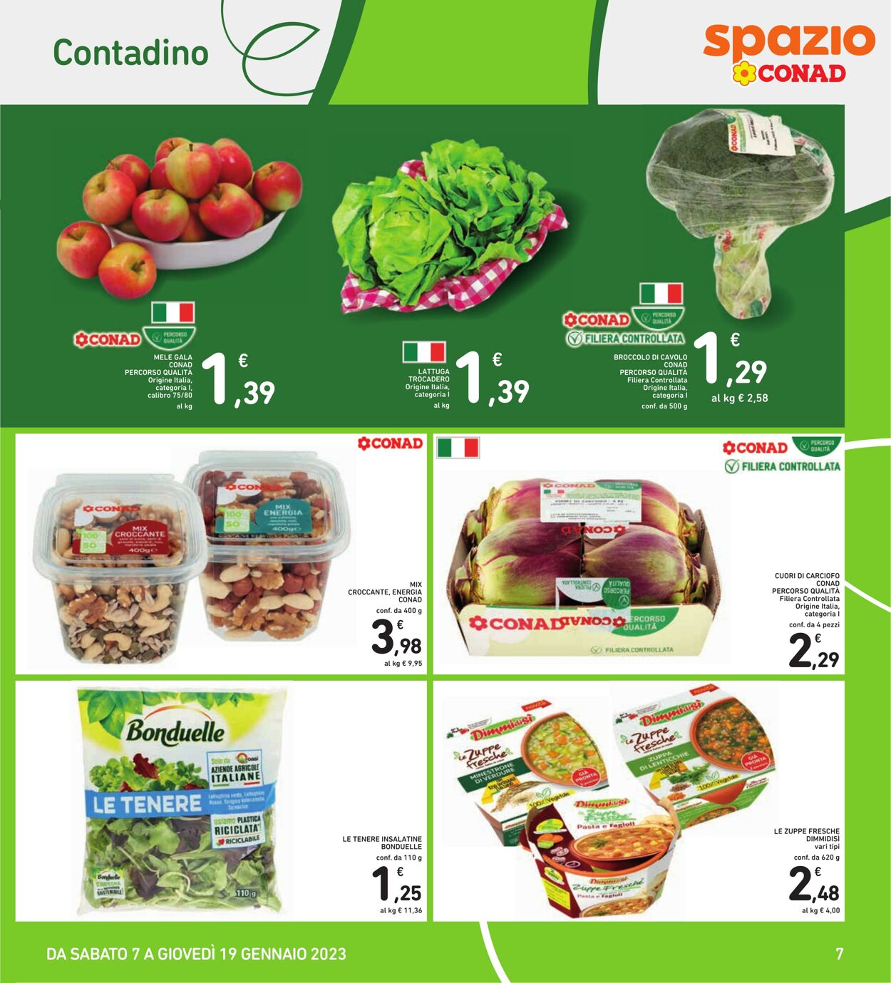 Volantino Conad 07.01.2023 - 19.01.2023