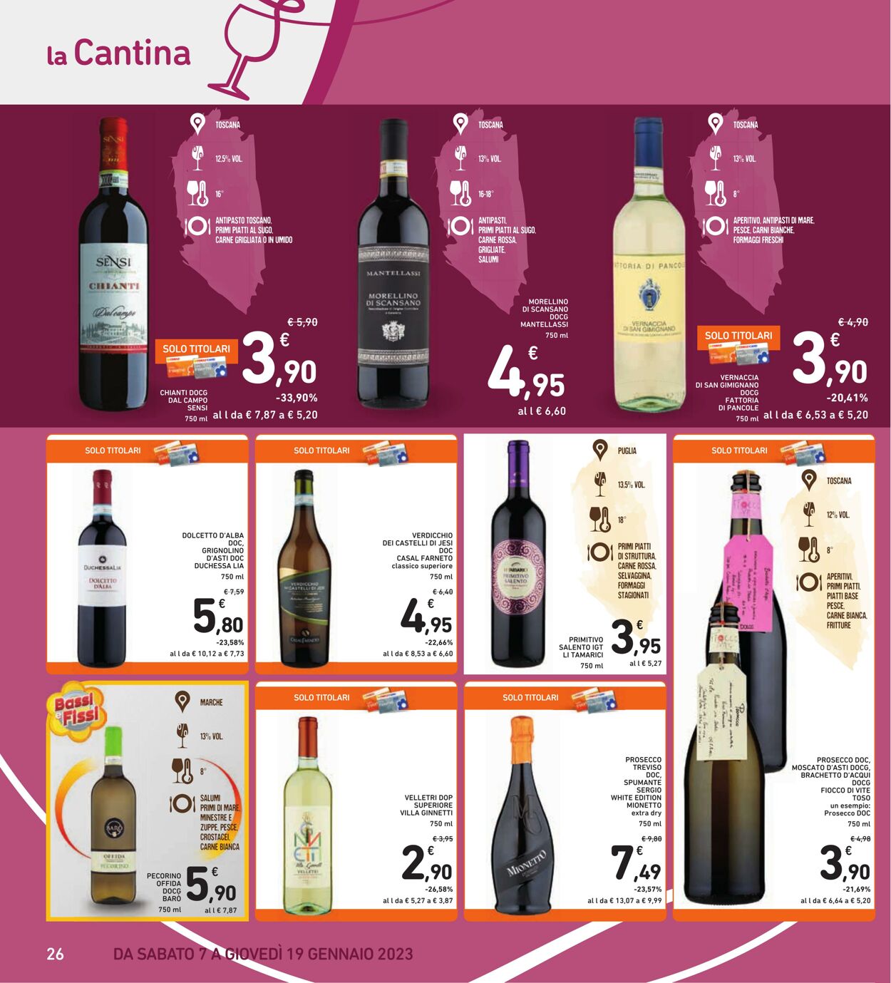 Volantino Conad 07.01.2023 - 19.01.2023