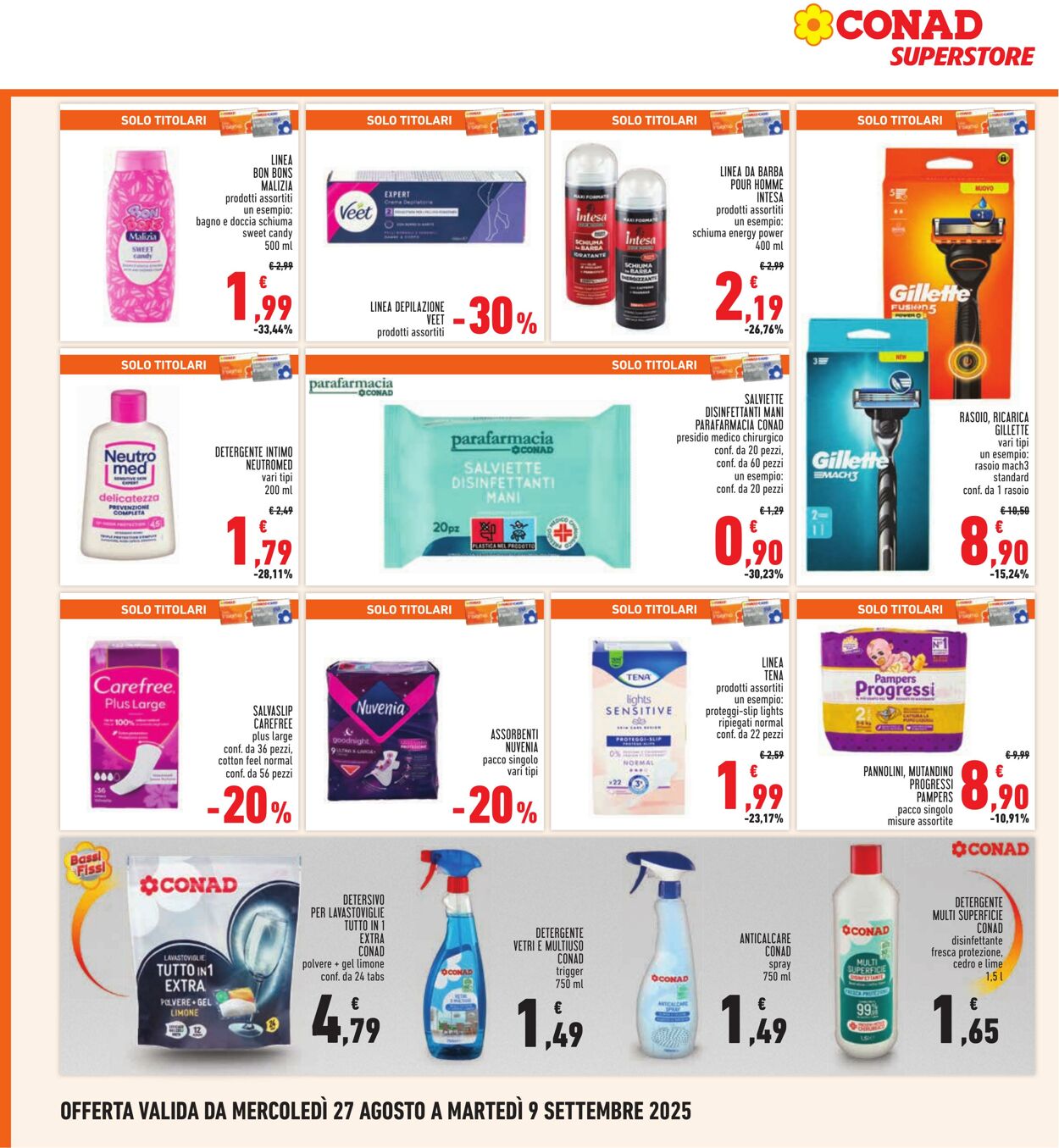 Volantino Conad 22.08.2025 - 22.08.2025