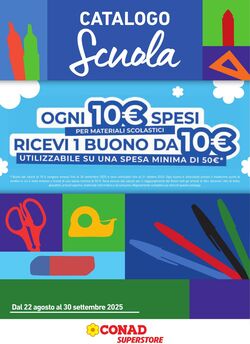 Volantino Conad 20.08.2025 - 20.08.2025