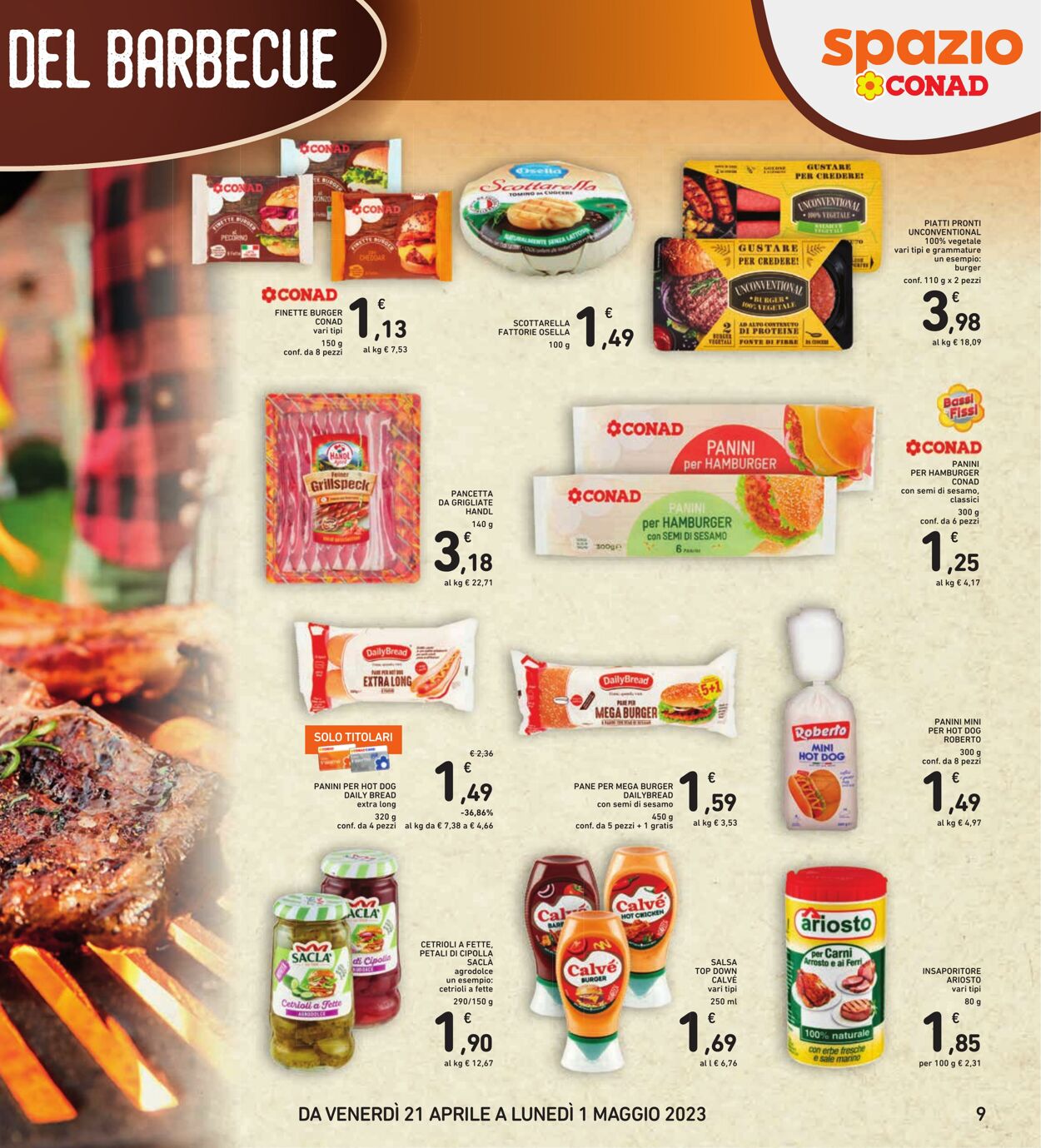 Volantino Conad 21.04.2023 - 01.05.2023