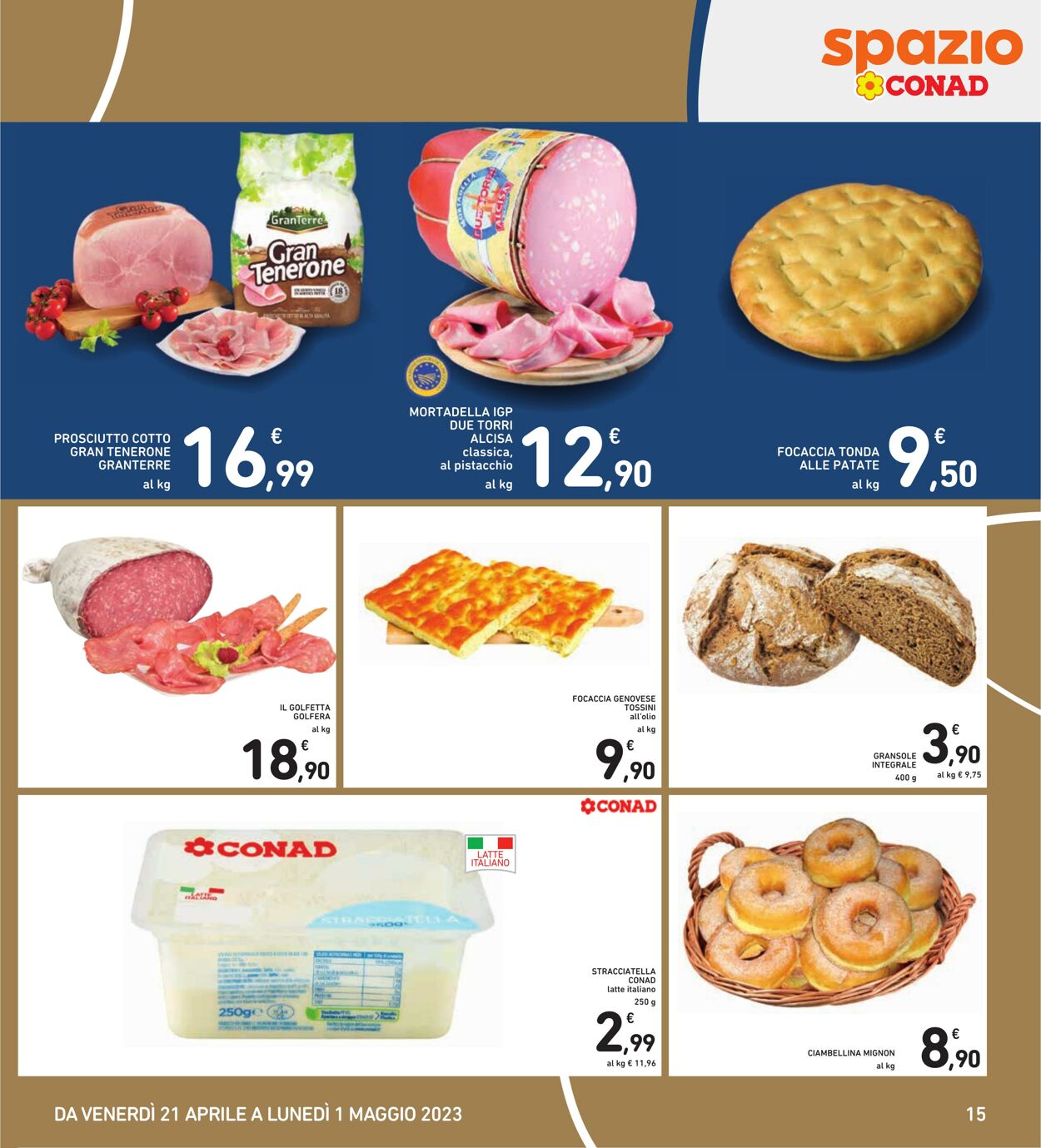 Volantino Conad 21.04.2023 - 01.05.2023