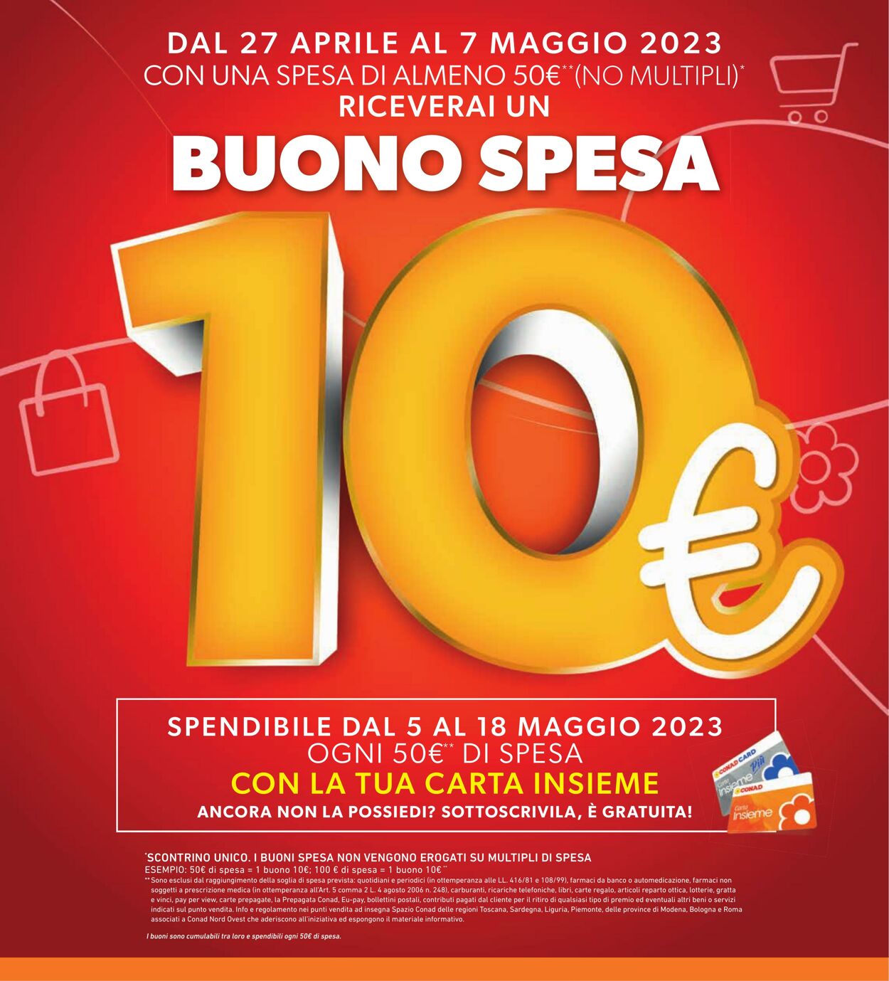 Volantino Conad 21.04.2023 - 01.05.2023