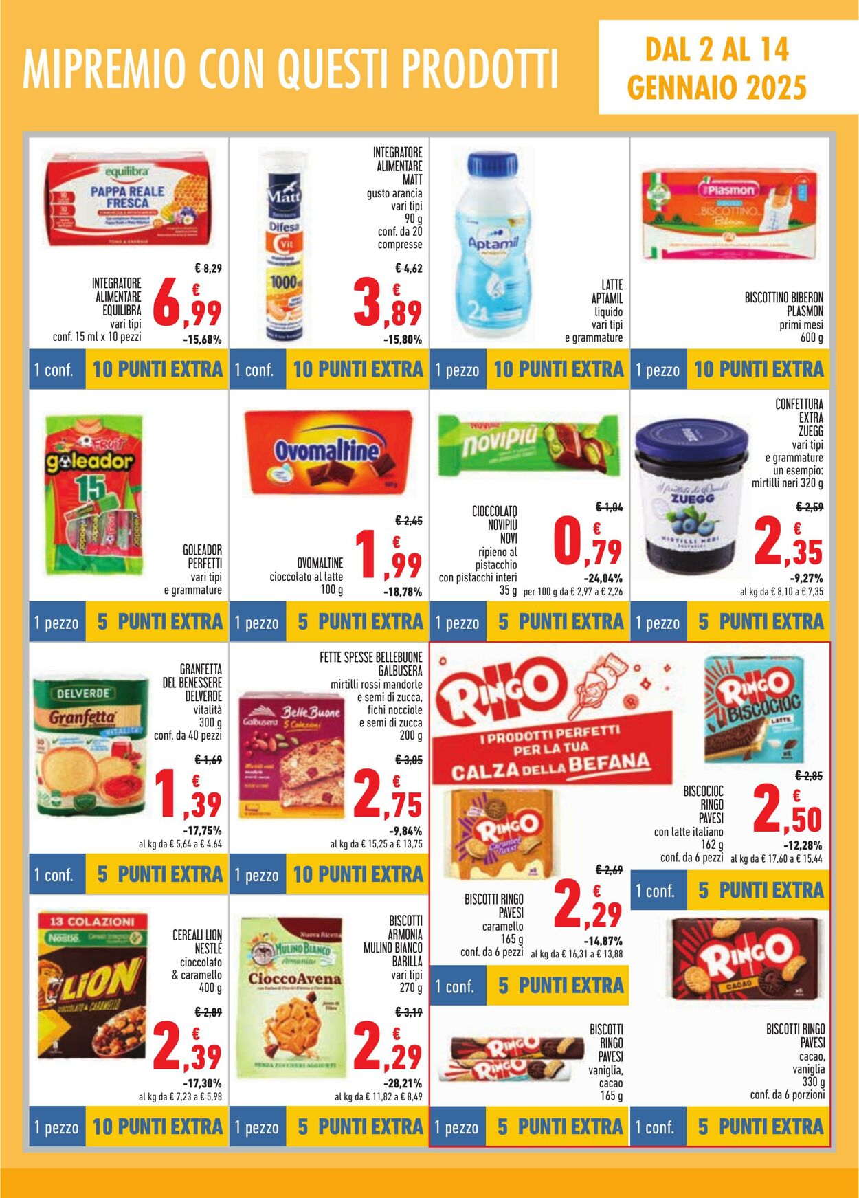 Volantino Conad 02.01.2025 - 28.01.2025