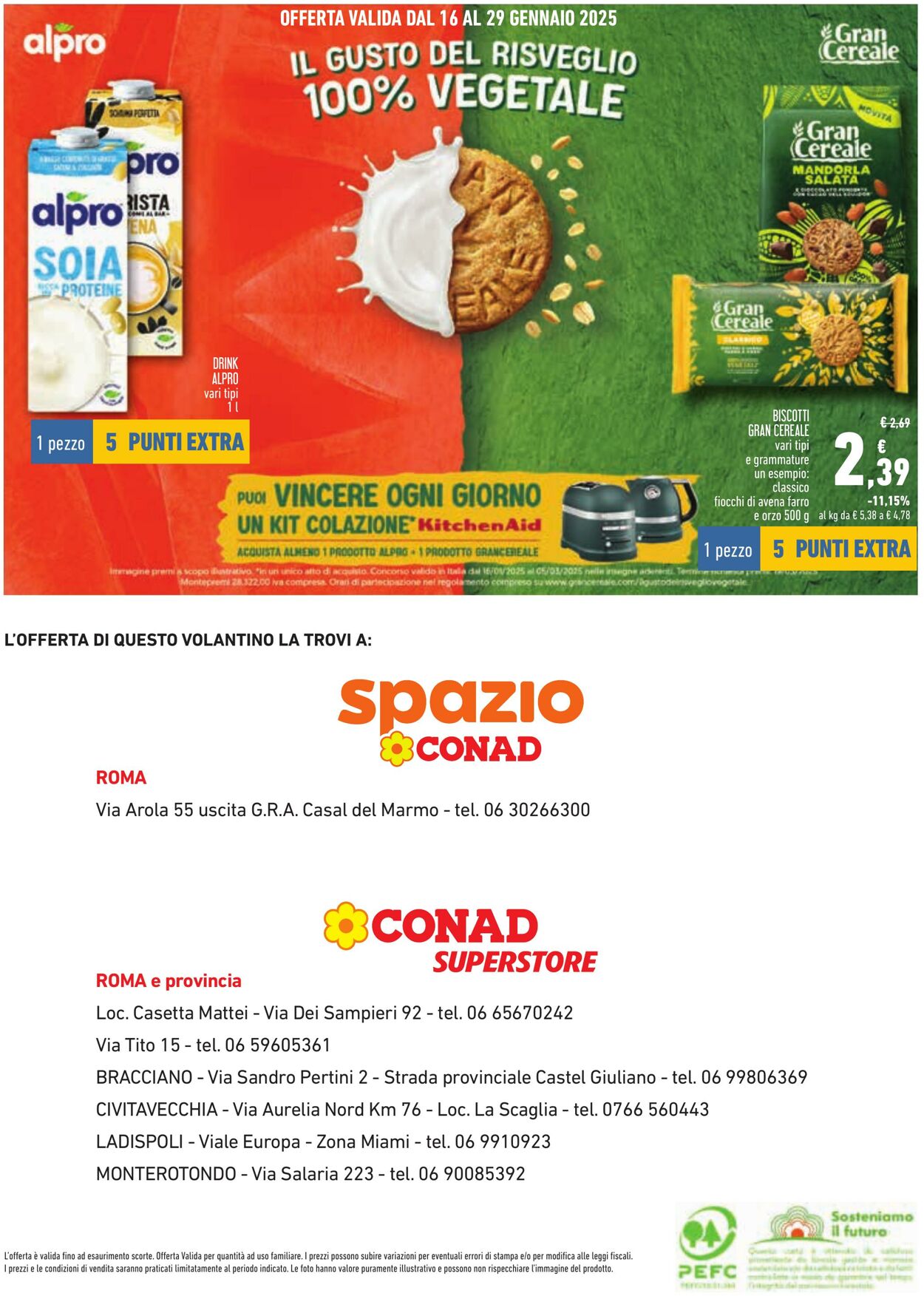 Volantino Conad 02.01.2025 - 28.01.2025