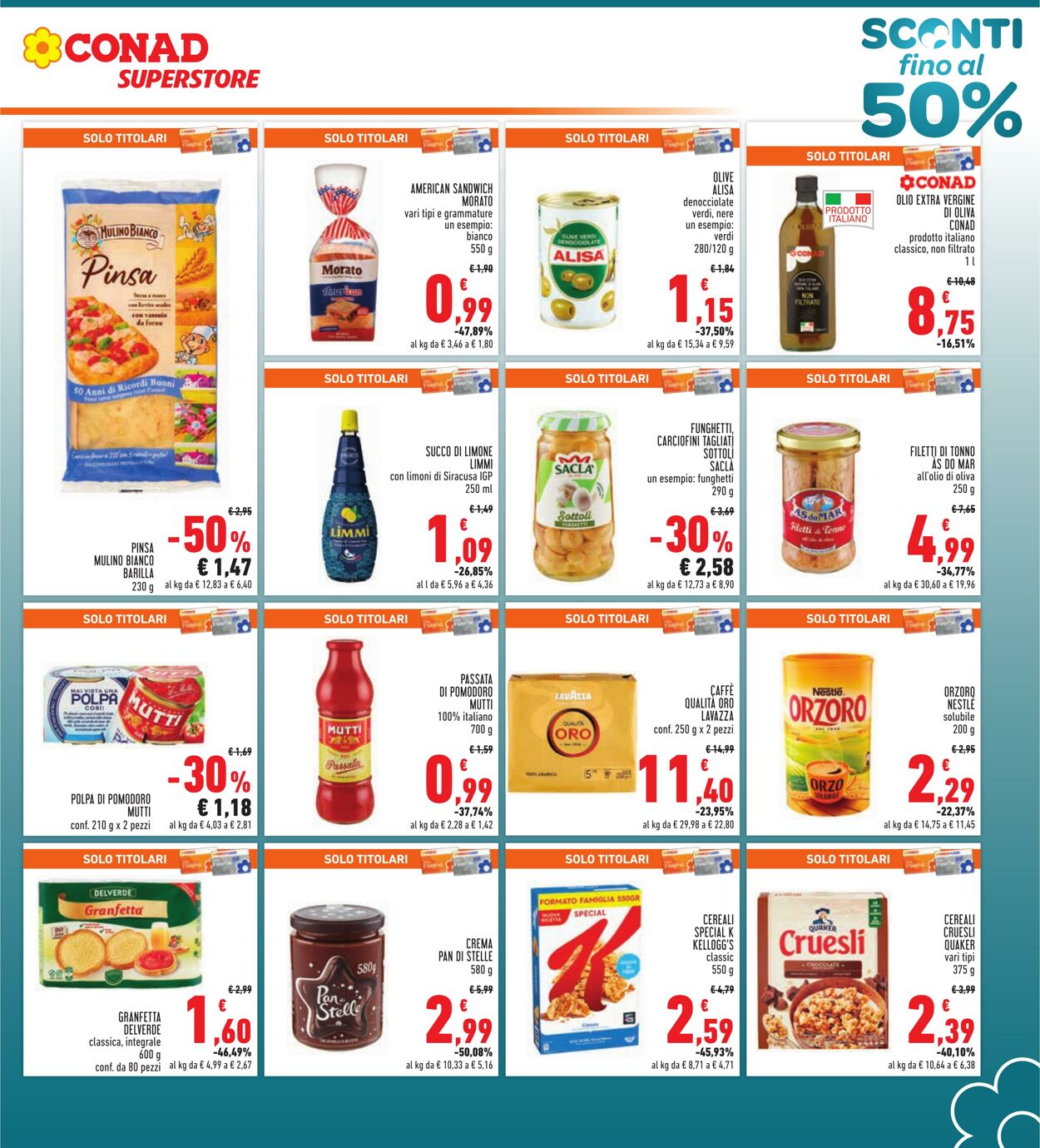 Volantino Conad 23.08.2025 - 23.08.2025
