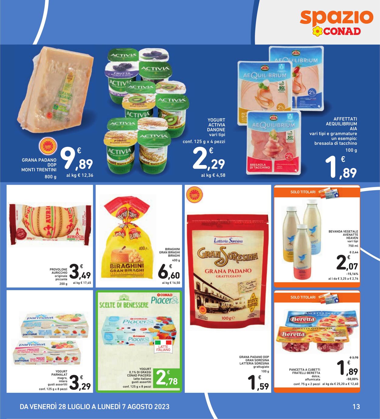 Volantino Conad 28.07.2023 - 07.08.2023