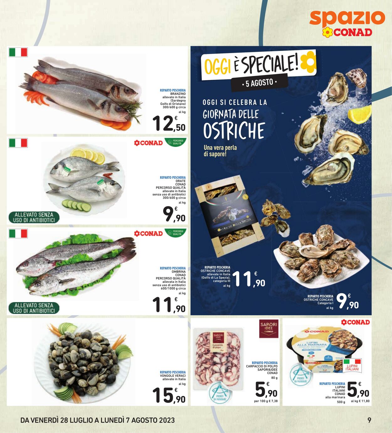 Volantino Conad 28.07.2023 - 07.08.2023