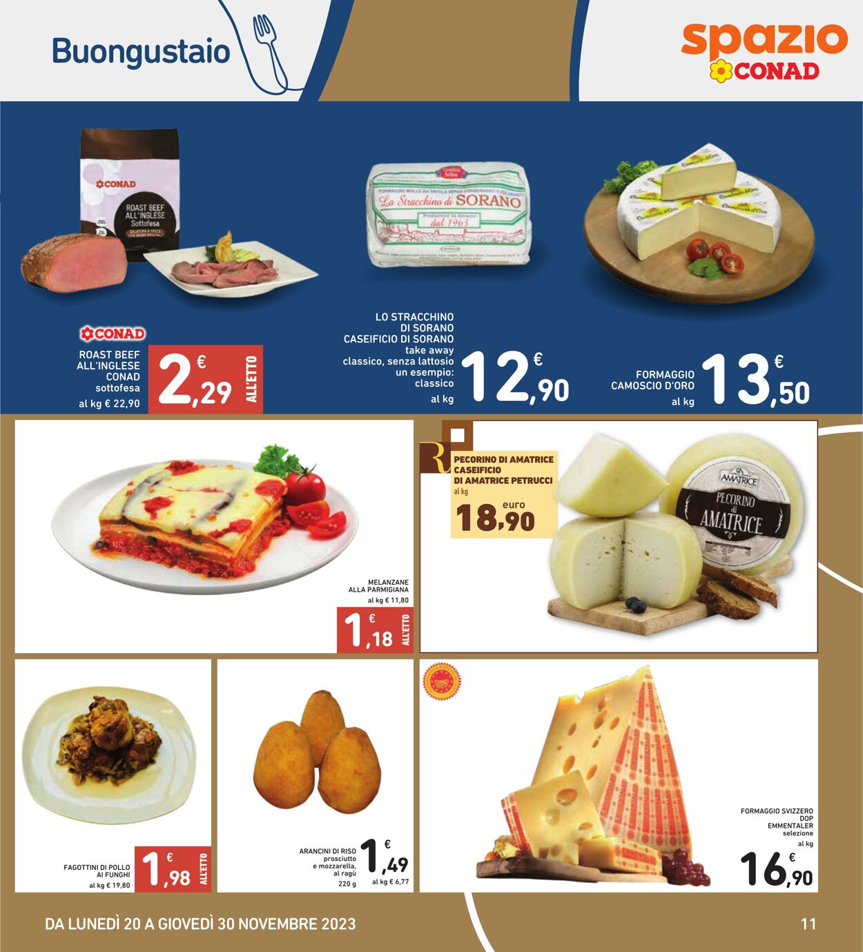 Volantino Conad 20.11.2023 - 30.11.2023