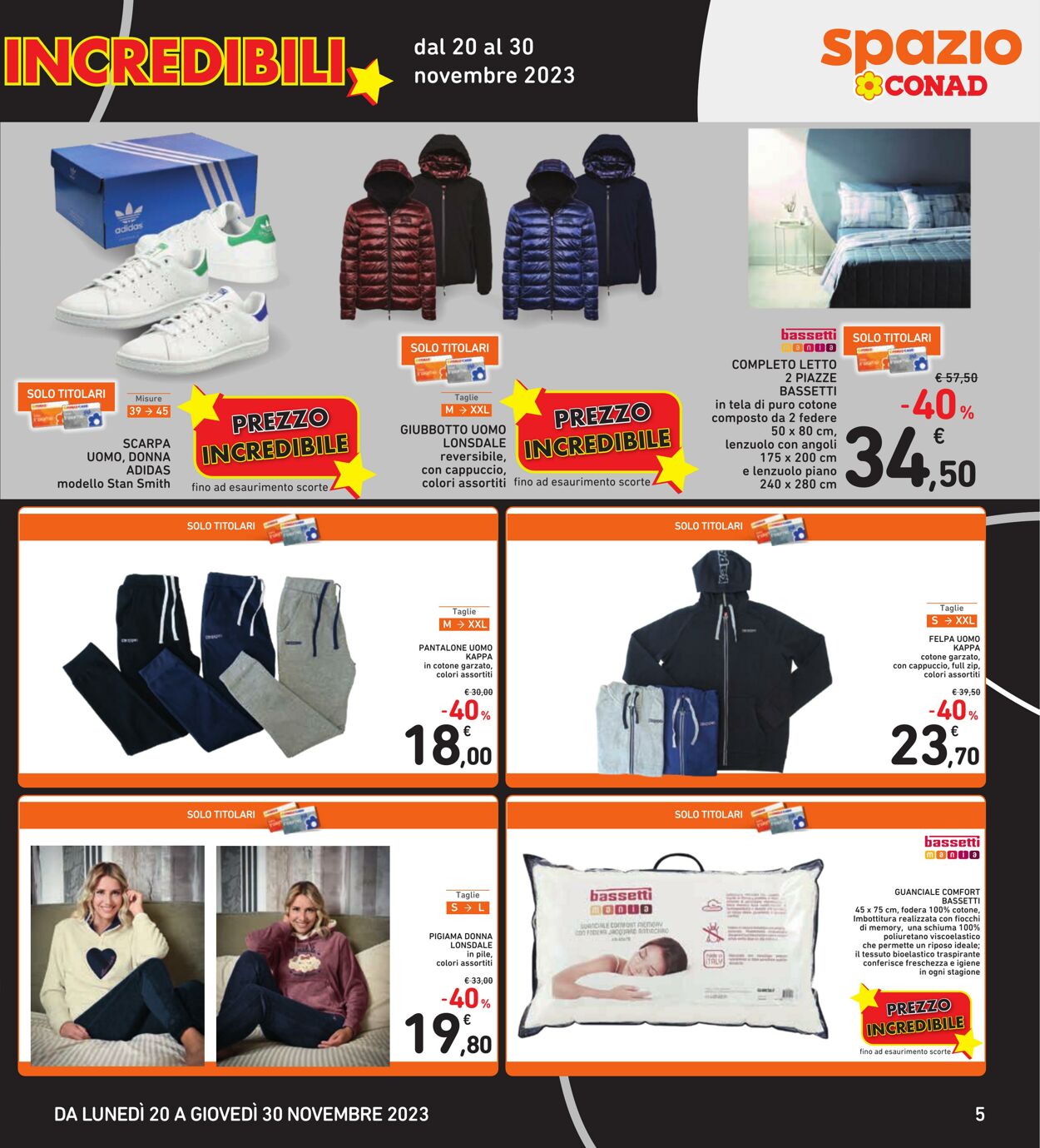 Volantino Conad 20.11.2023 - 30.11.2023