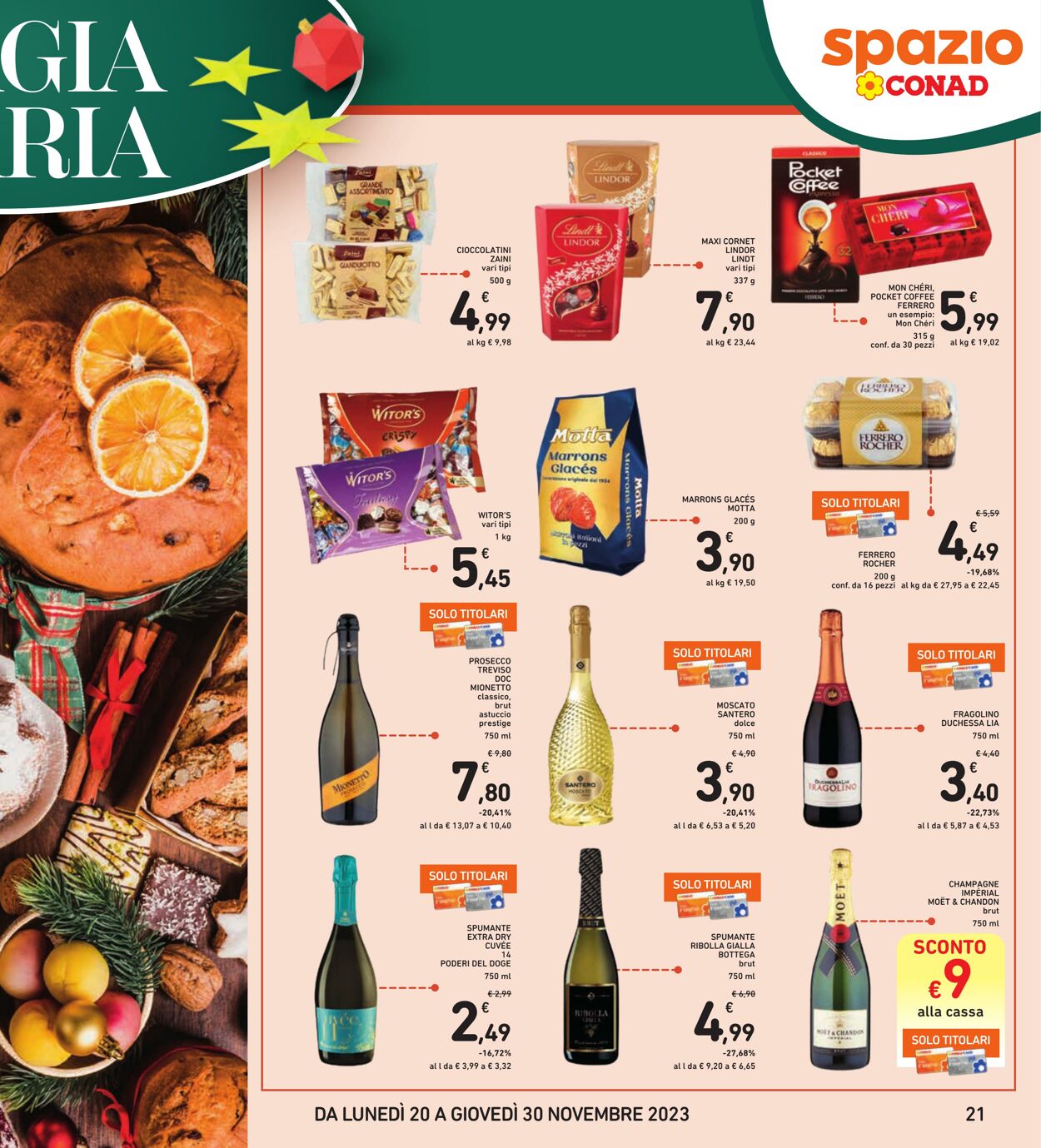 Volantino Conad 20.11.2023 - 30.11.2023