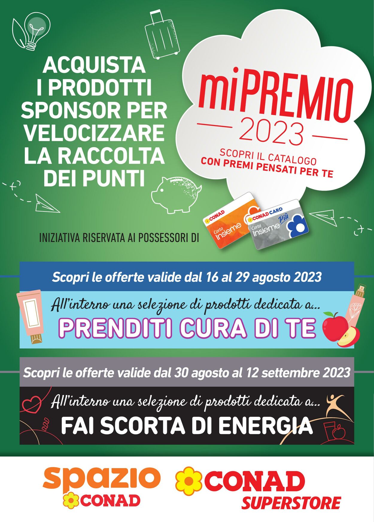 Volantino Conad 16.08.2023 - 12.09.2023