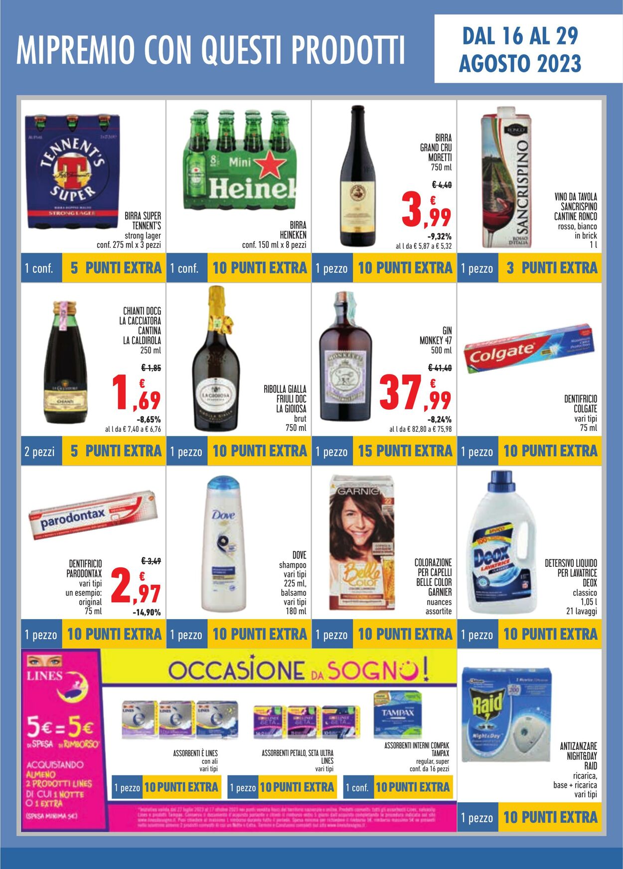 Volantino Conad 16.08.2023 - 12.09.2023