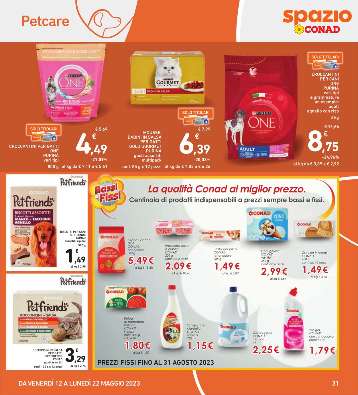 Volantino Conad 12.05.2023 - 22.05.2023