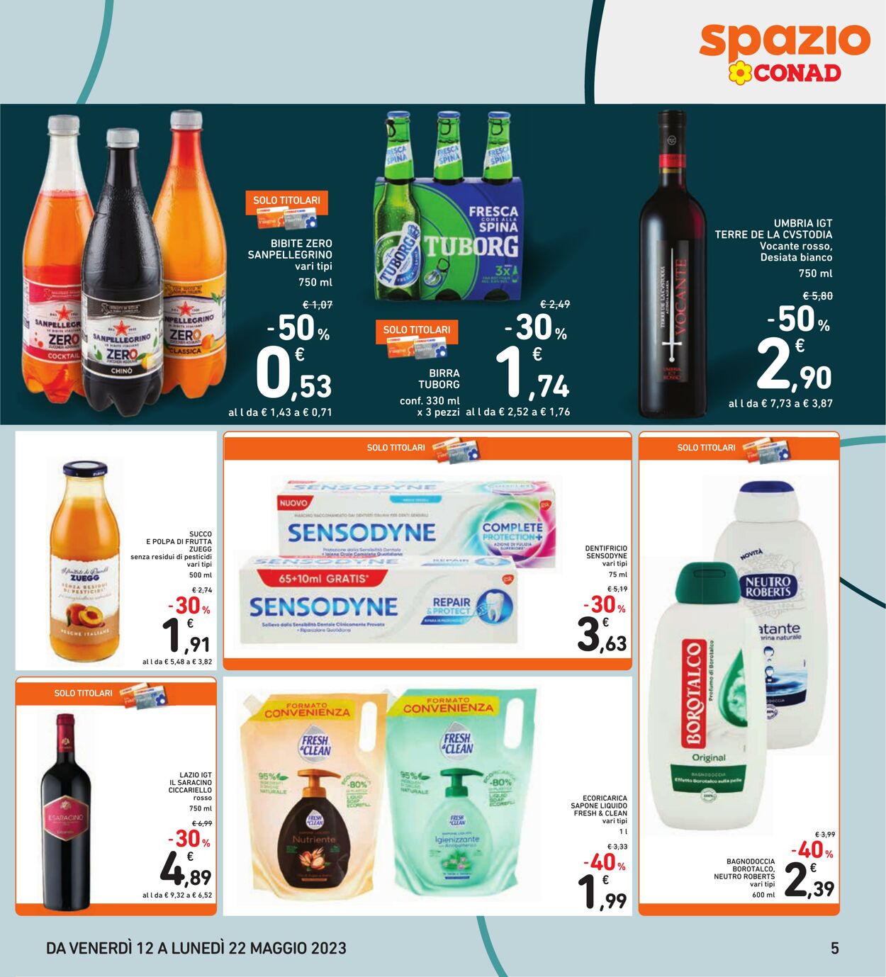 Volantino Conad 12.05.2023 - 22.05.2023