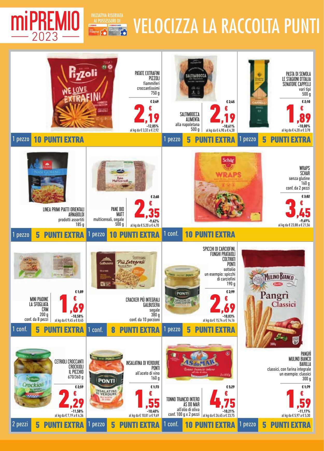 Volantino Conad 04.01.2023 - 01.02.2023