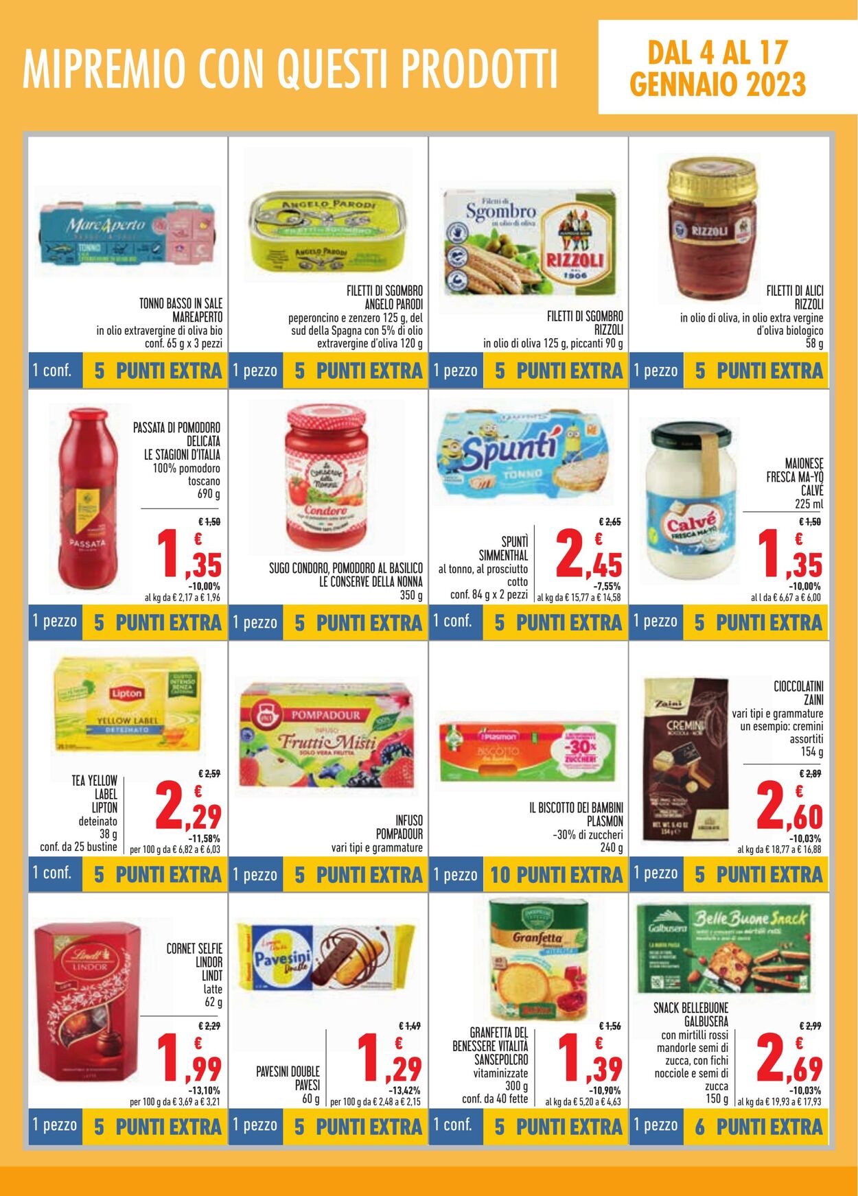 Volantino Conad 04.01.2023 - 01.02.2023