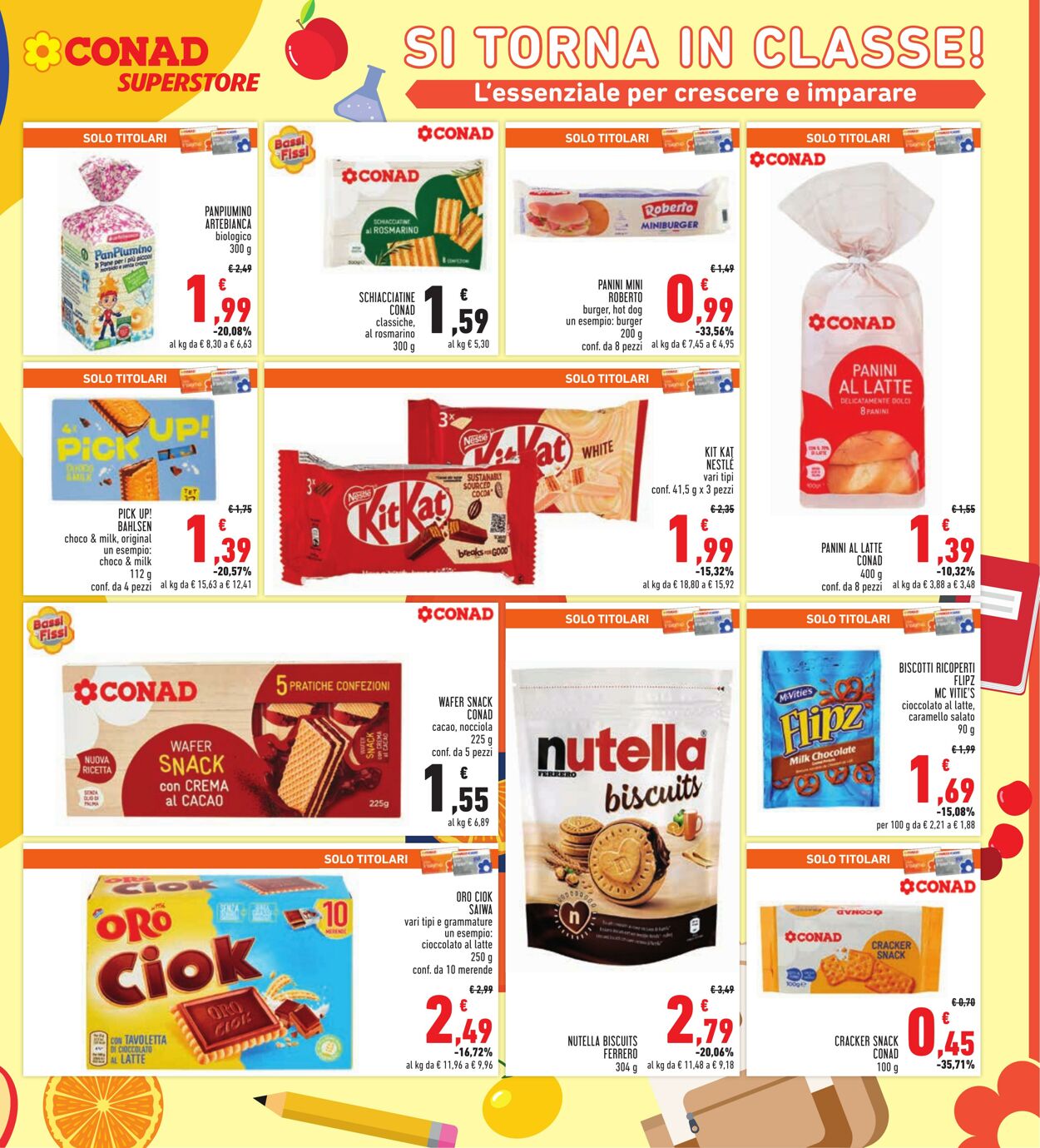 Volantino Conad 04.09.2024 - 17.09.2024