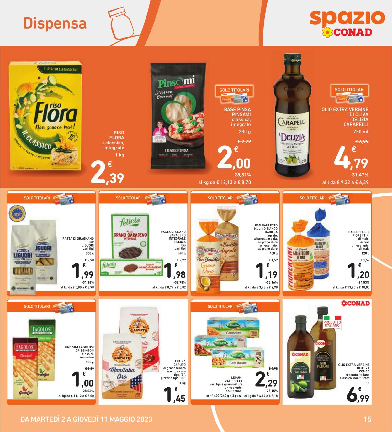 Volantino Conad 02.05.2023 - 11.05.2023