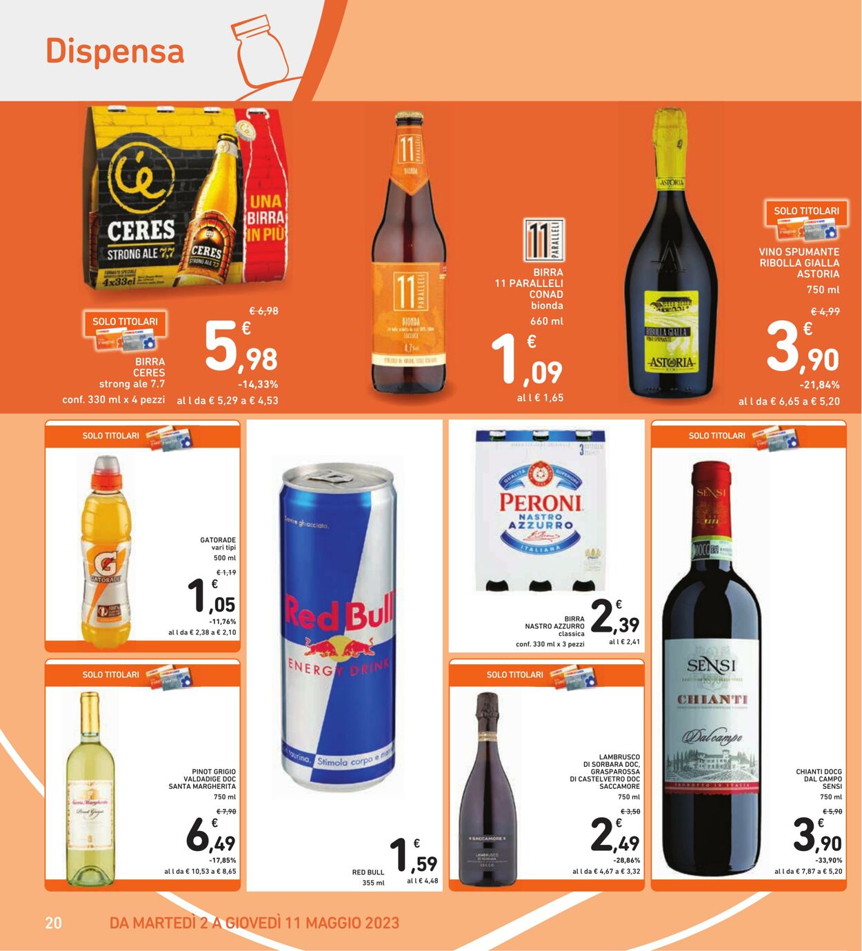 Volantino Conad 02.05.2023 - 11.05.2023