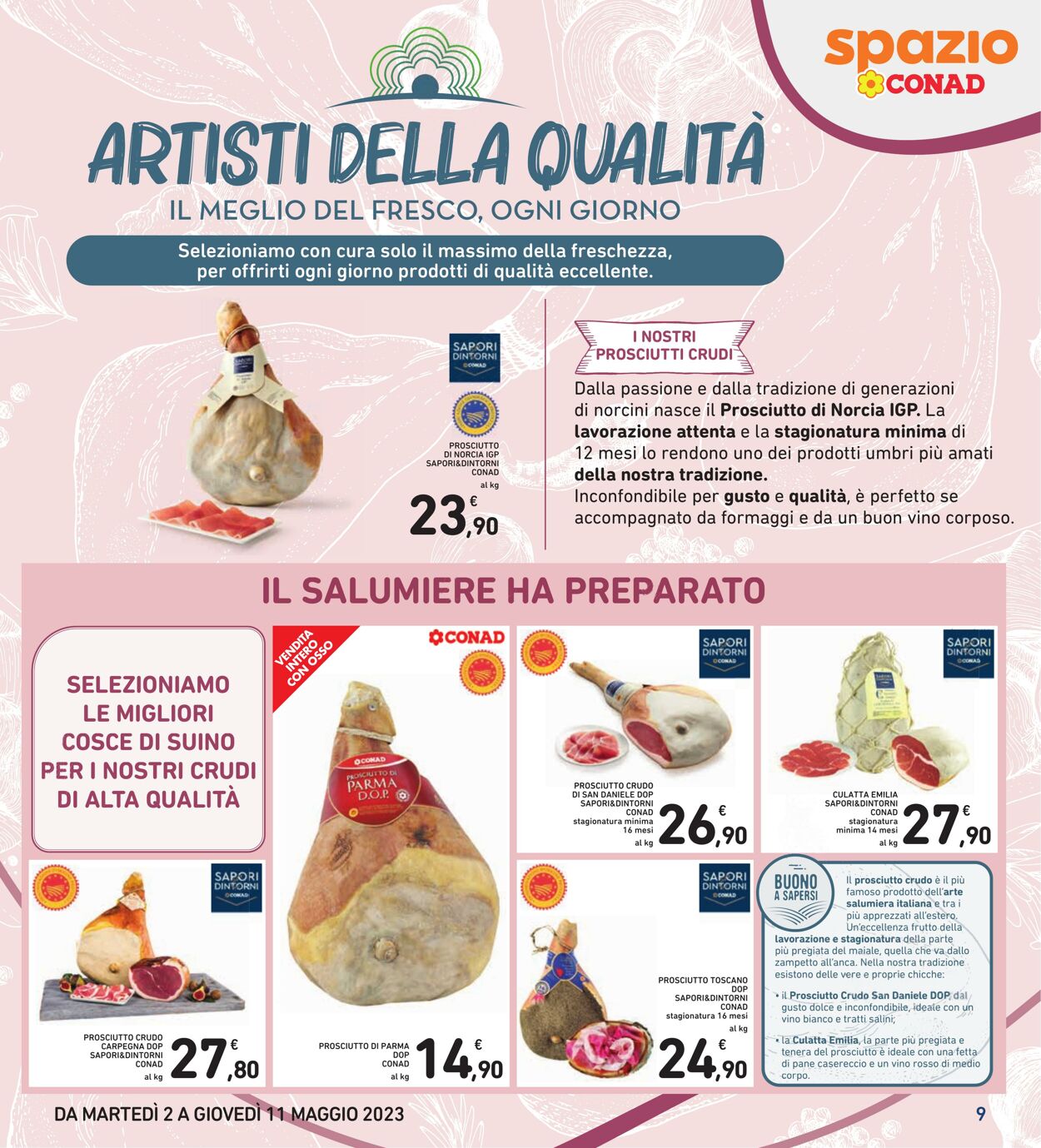 Volantino Conad 02.05.2023 - 11.05.2023