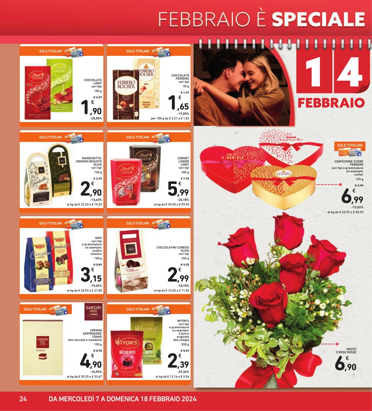 Volantino Conad 07.02.2024 - 18.02.2024