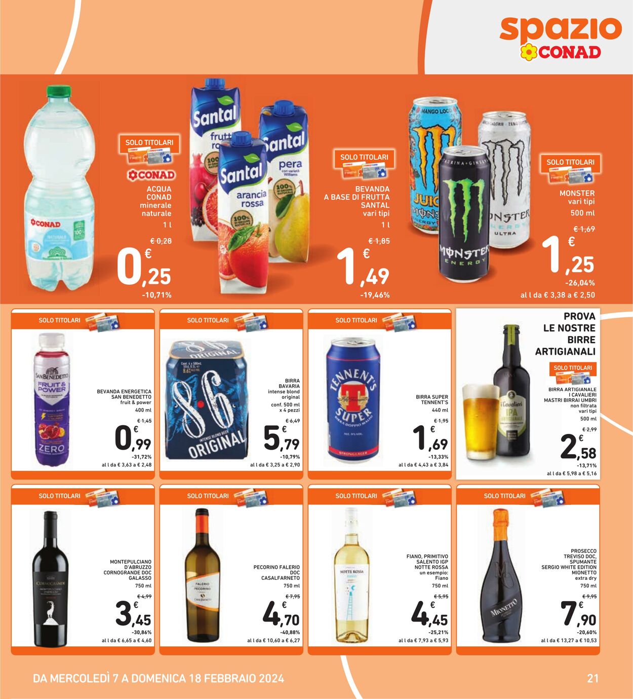 Volantino Conad 07.02.2024 - 18.02.2024